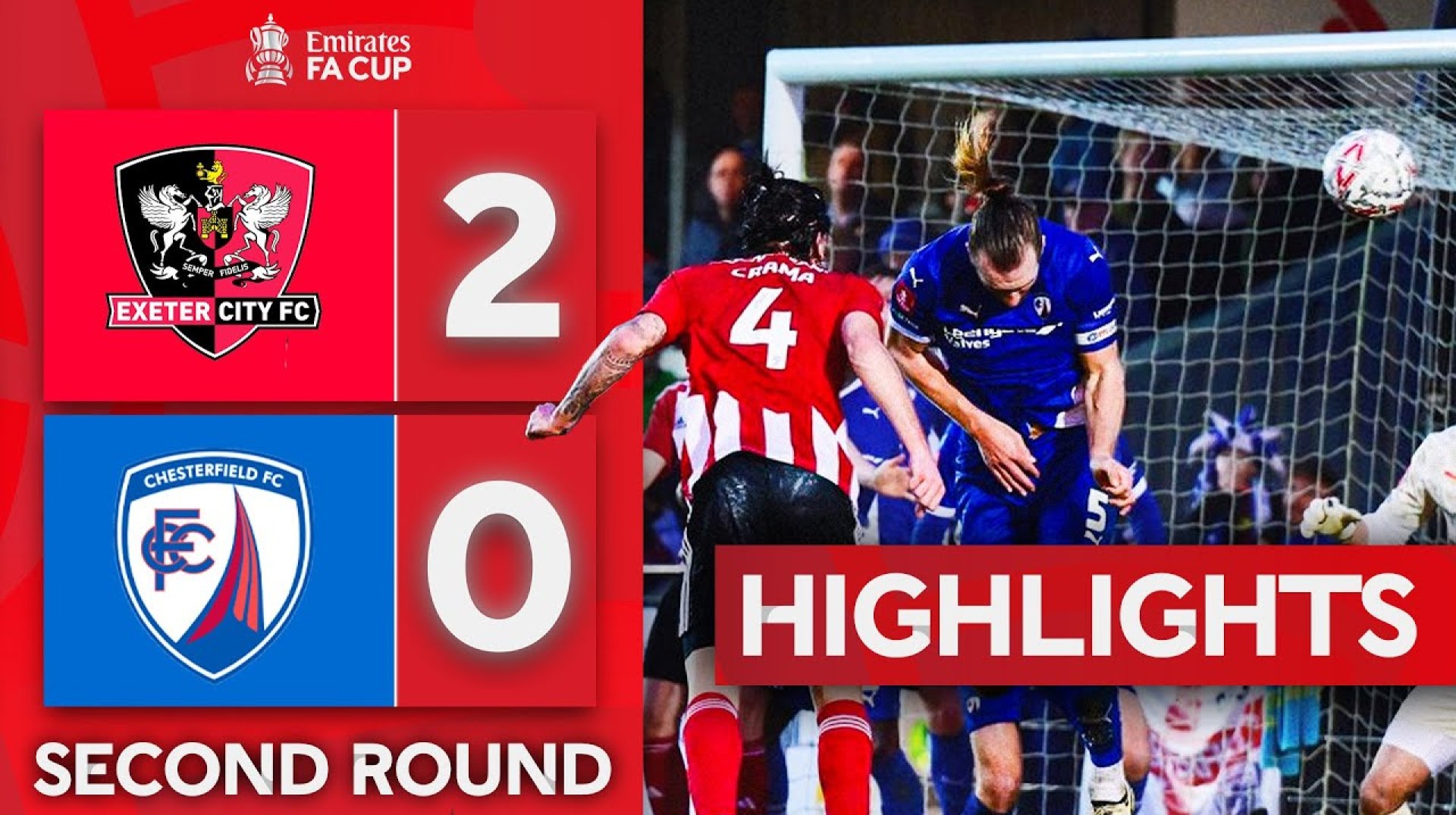 The Grecians Cruise Past Chesterfield | Exeter City 2-0 Chesterfield | Emirates FA Cup 2024-25 The Grecians Cruise Past Chesterfield | Exeter City 2-0 Chesterfield | Emirates FA Cup 2024-25