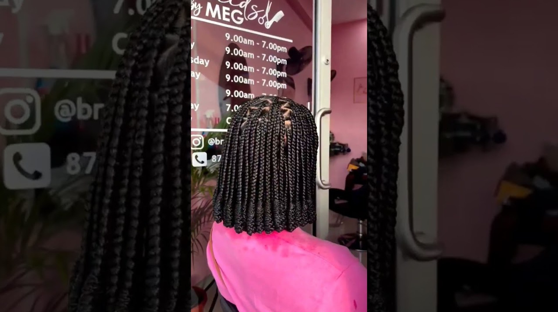 Bantu Knot Knotless Braids. Bantu Knot Knotless Braids.