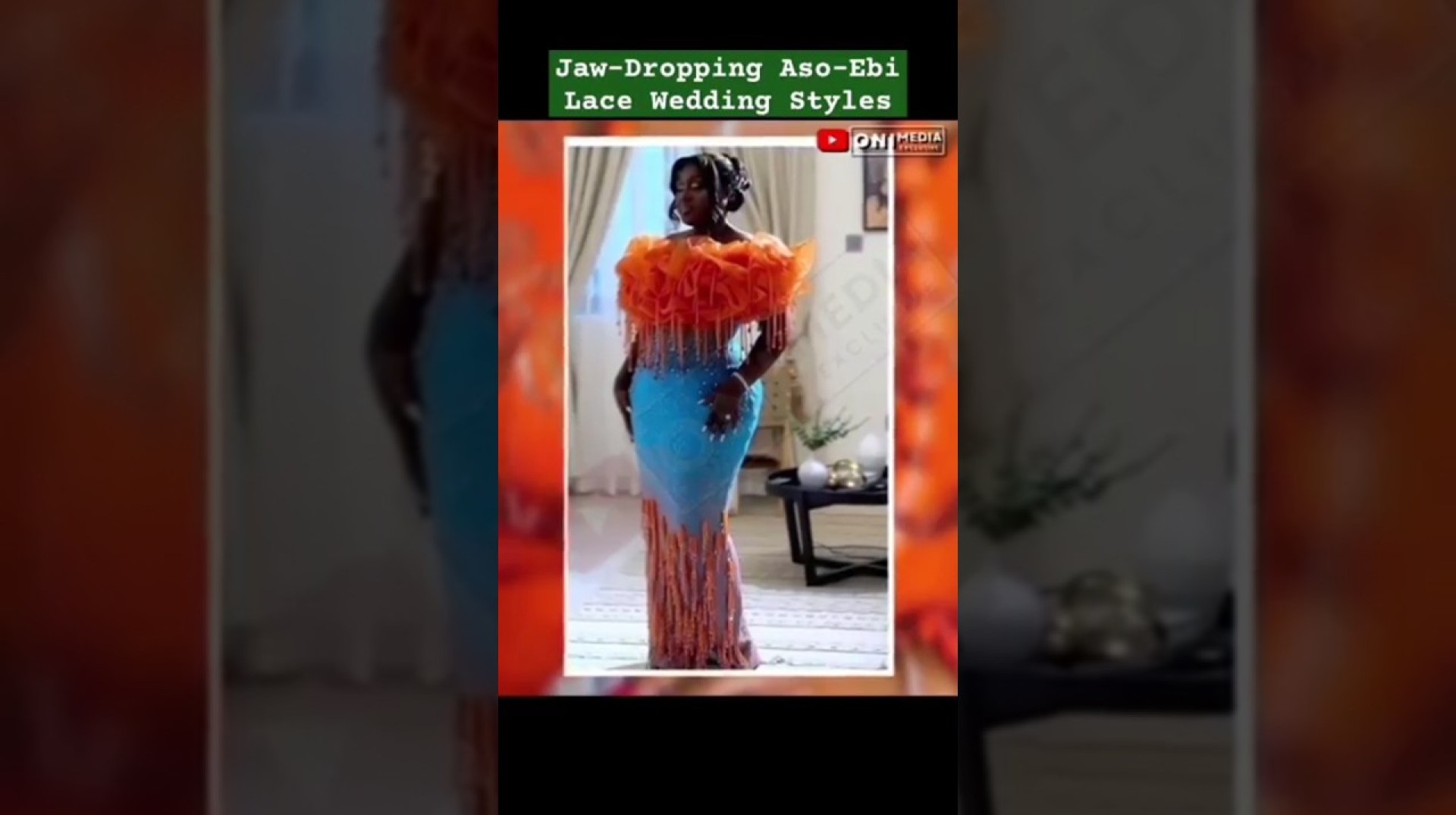 PllywoodhWow-Worthy Aso-Ebi Lace Wedding Fashion PllywoodhWow-Worthy Aso-Ebi Lace Wedding Fashion