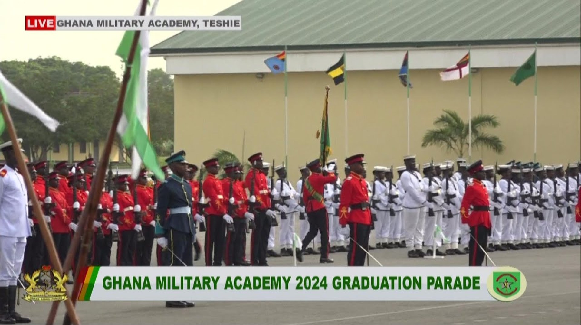 Ghana Military Academy 2024 Graduation Parade || 22nd November 2024 Ghana Military Academy 2024 Graduation Parade || 22nd November 2024