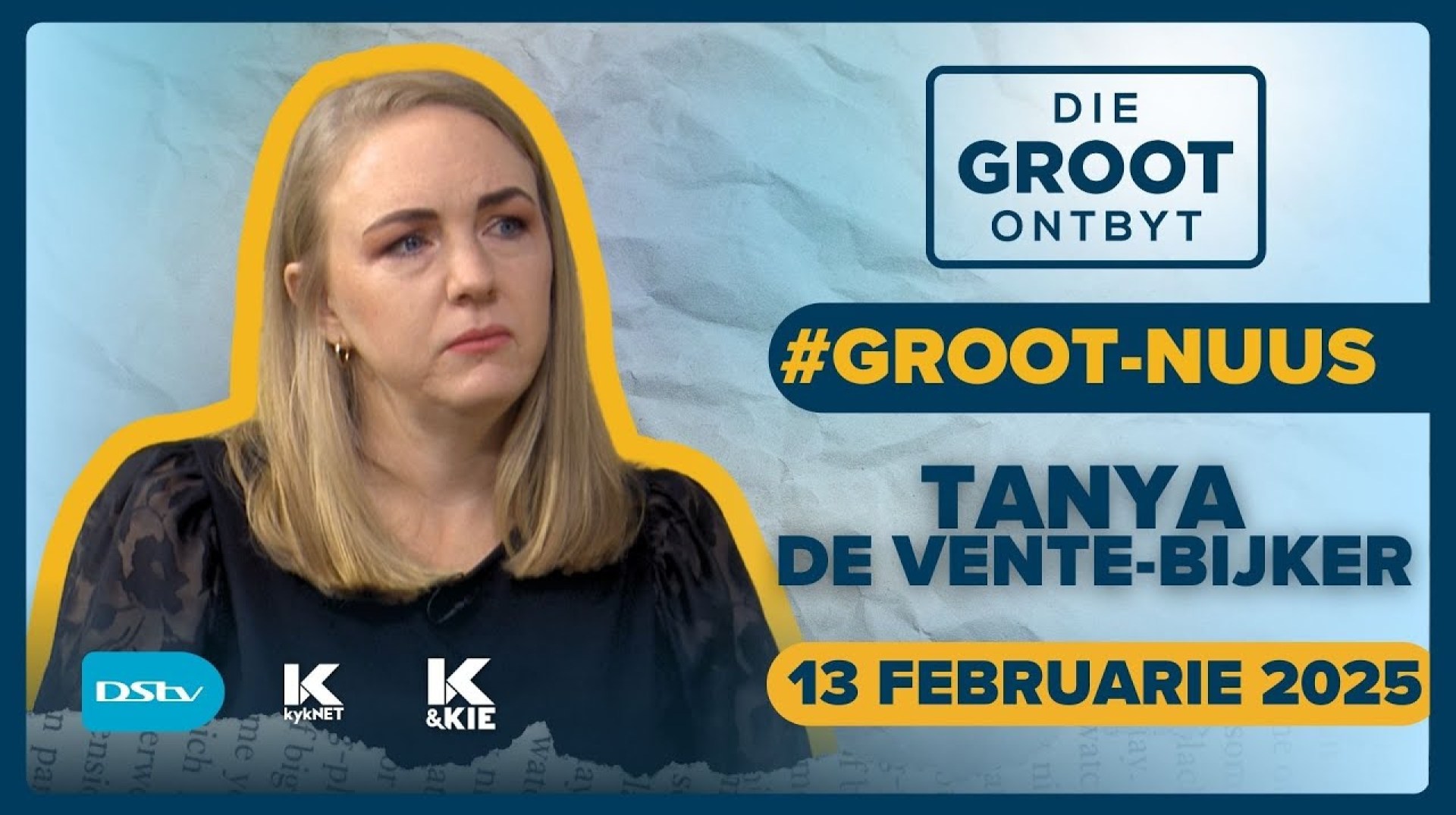 Koerantbespreking | Tanya de Vente-Bijker – Vryskutjoernalis | 13 Febuarie 2025 Koerantbespreking | Tanya de Vente-Bijker – Vryskutjoernalis | 13 Febuarie 2025
