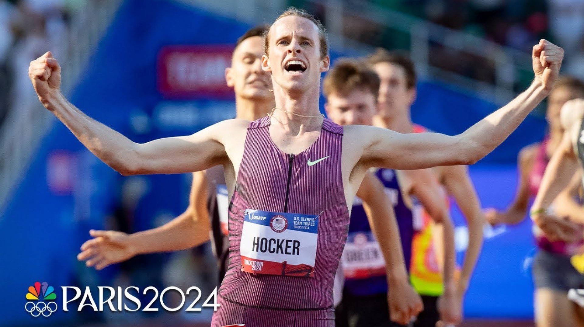 Cole Hocker SMASHES U.S. Trials 1500m record, advance to Olympics | NBC Sports Cole Hocker SMASHES U.S. Trials 1500m record, advance to Olympics | NBC Sports