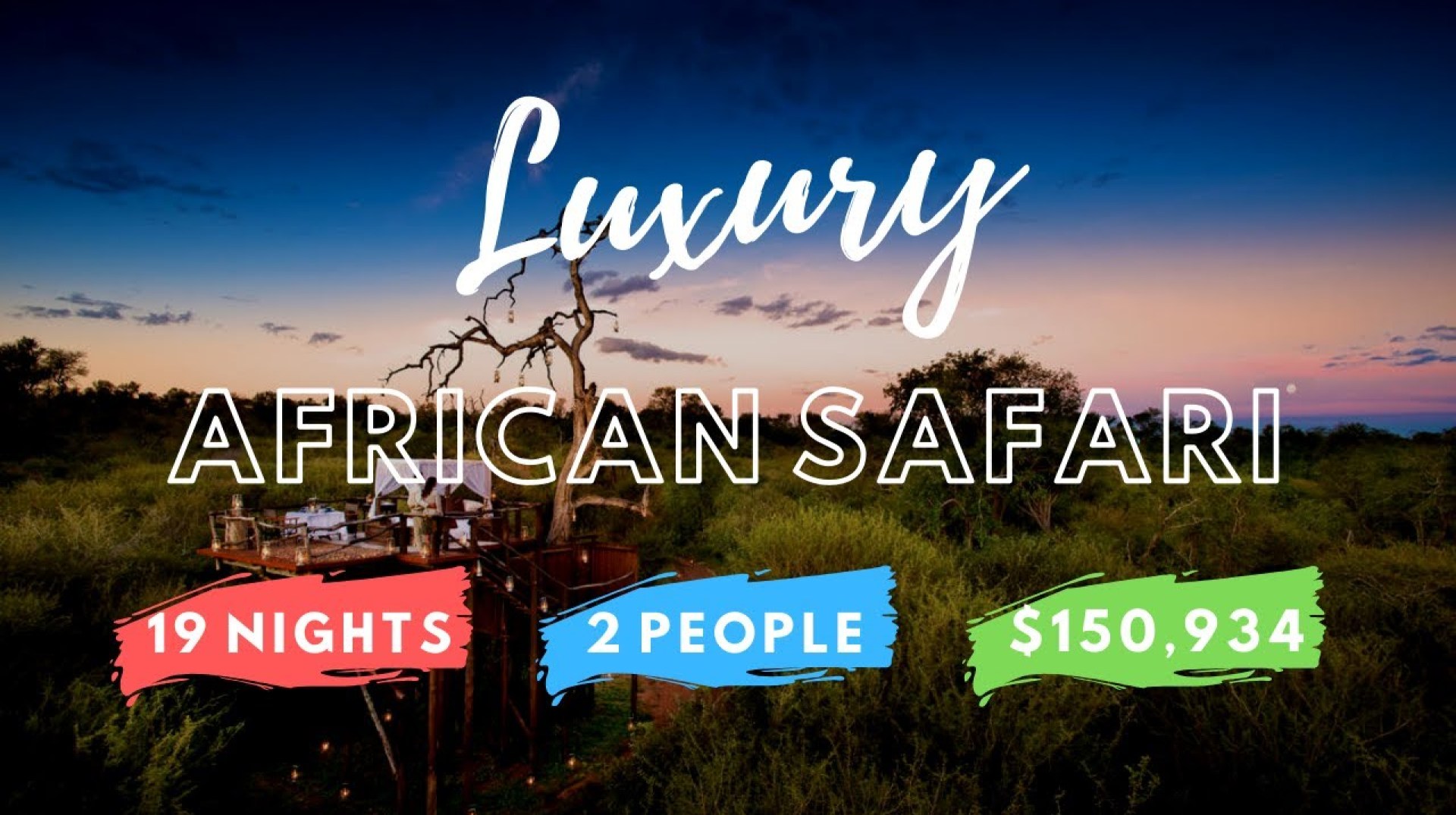THE 0K AFRICAN SAFARI – The Best Luxury Safari in Africa. 19 Nights and 6 Destinations. THE 0K AFRICAN SAFARI – The Best Luxury Safari in Africa. 19 Nights and 6 Destinations.