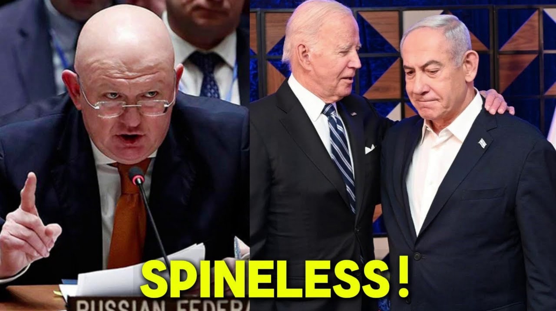 Russia Slams the U.S. Over the Hòrrific Situation in Gazą. Russia Slams the U.S. Over the Hòrrific Situation in Gazą.