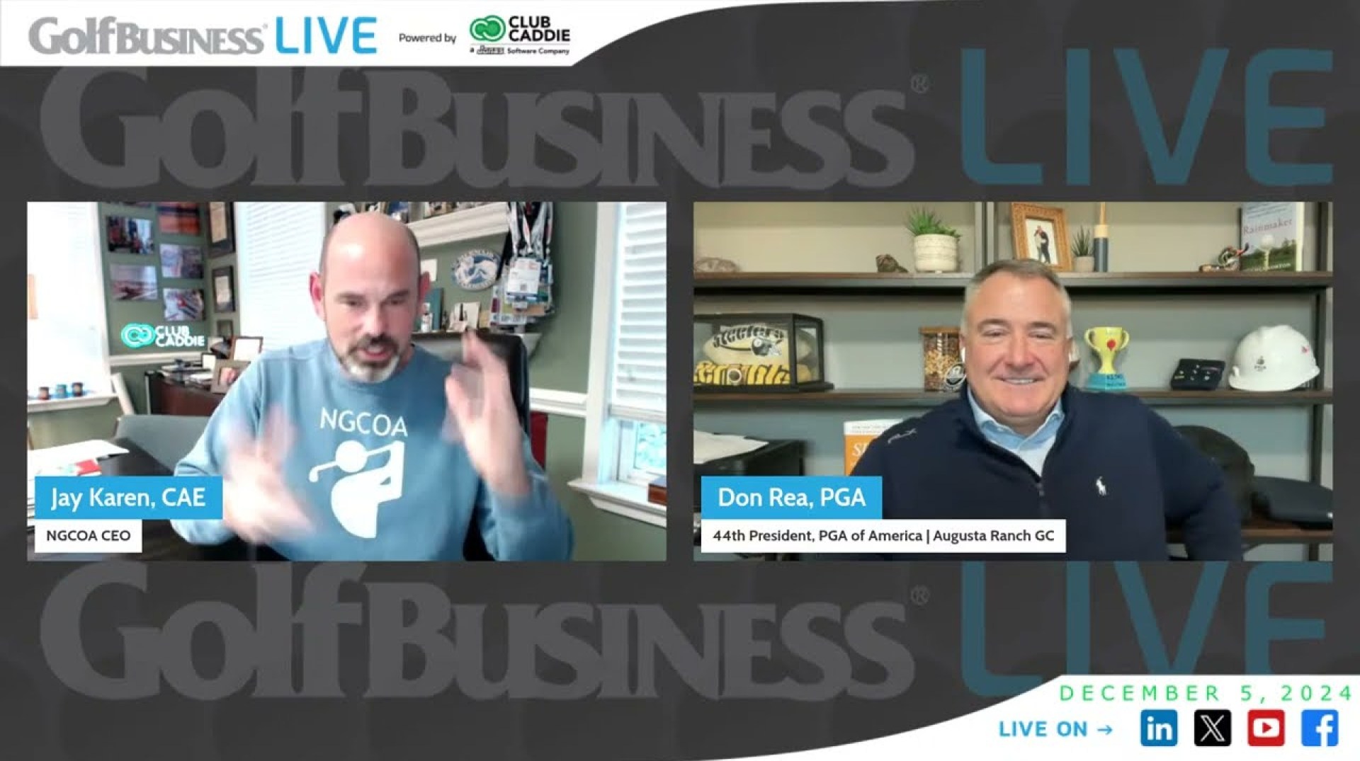 Golf Business LIVE | December 2024 Golf Business LIVE | December 2024