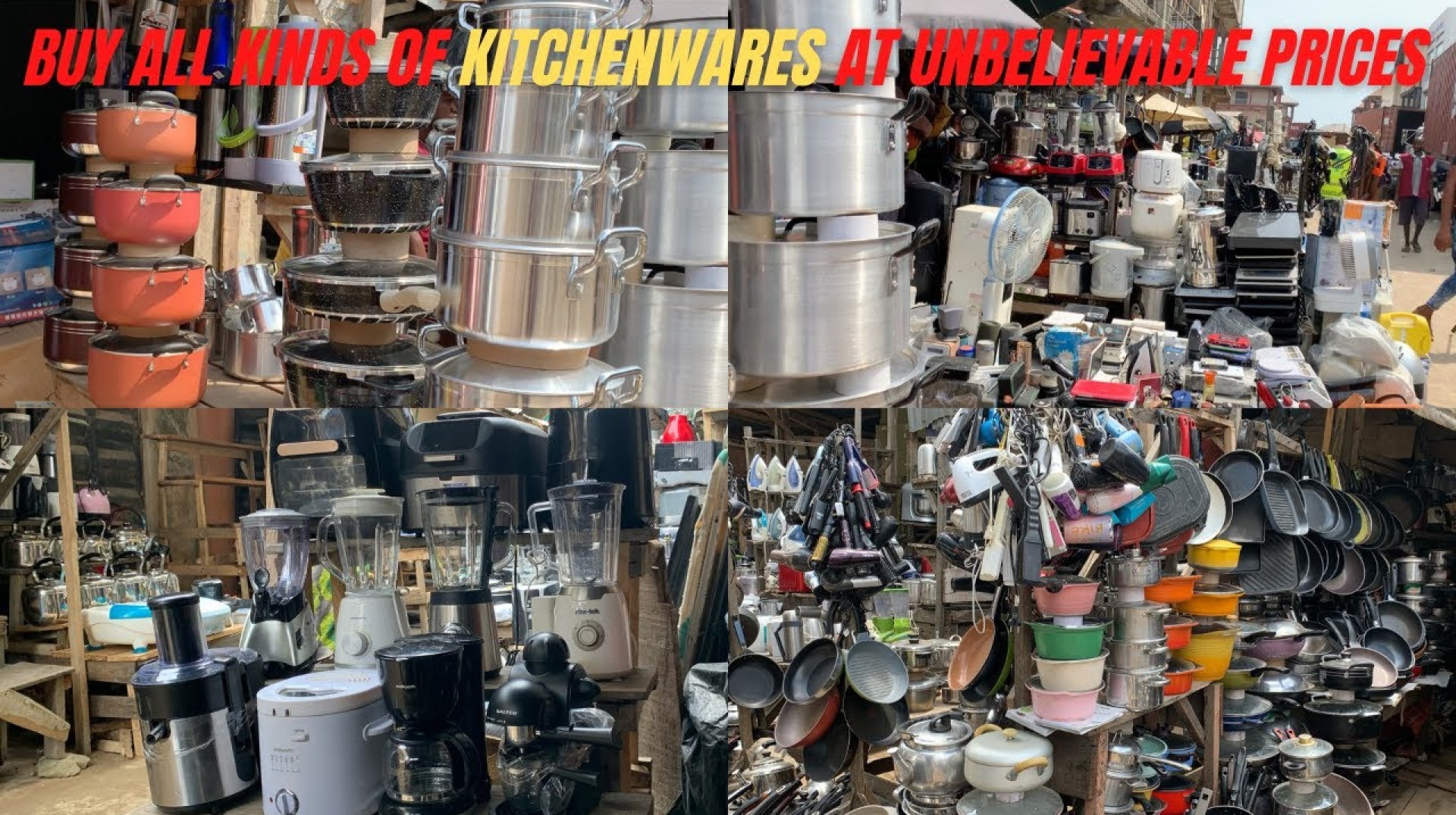 Where To Buy Kitchenwares In Lagos, Nigeria | Alaba International Market Part Two Where To Buy Kitchenwares In Lagos, Nigeria | Alaba International Market Part Two