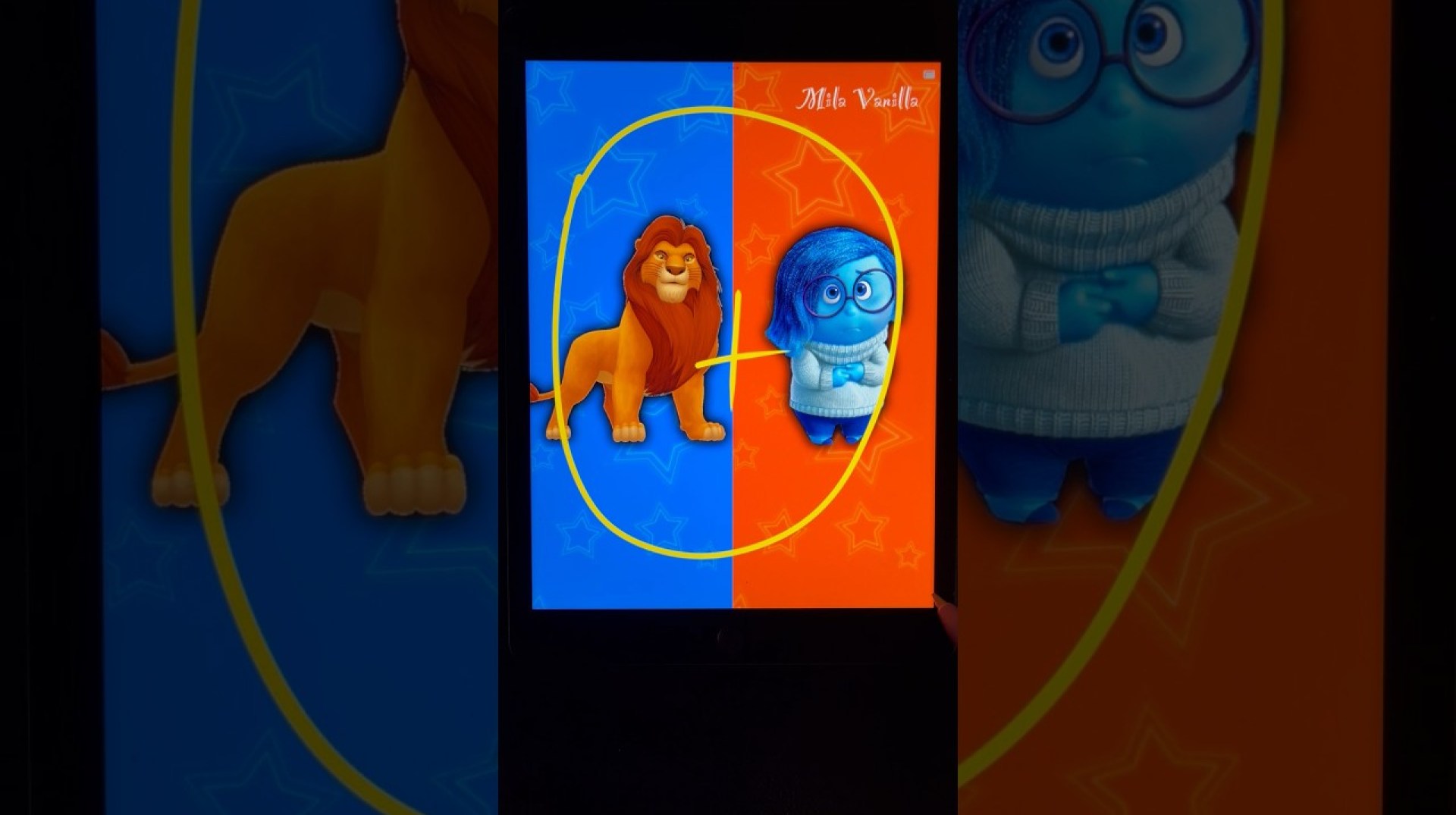 Lion King + Sadness Inside Out 2 #mixingcharacters #transformation #glowup #aiart Lion King + Sadness Inside Out 2 #mixingcharacters #transformation #glowup #aiart