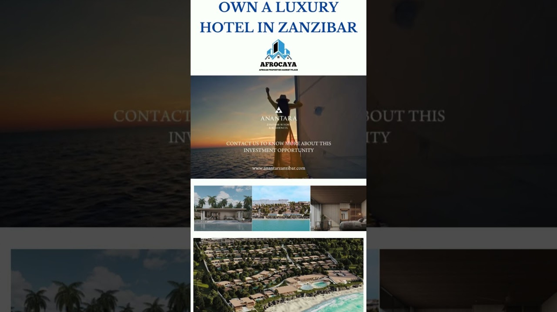 OWN A LUXURY HOTEL IN A ZANZIBAR STARTING DEPOSIT OF 500 OWN A LUXURY HOTEL IN A ZANZIBAR STARTING DEPOSIT OF 500