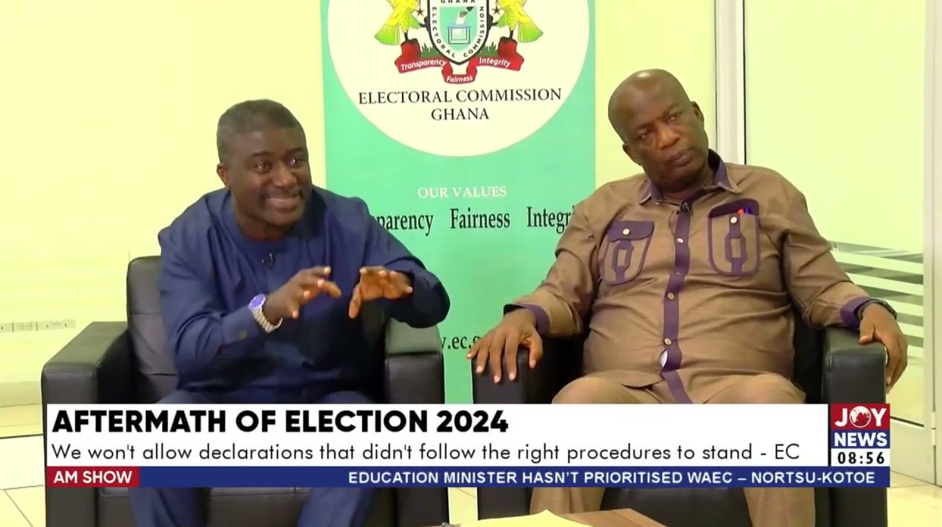 Some presiding officers told us they were under pressure to make certain declarations – EC Some presiding officers told us they were under pressure to make certain declarations – EC