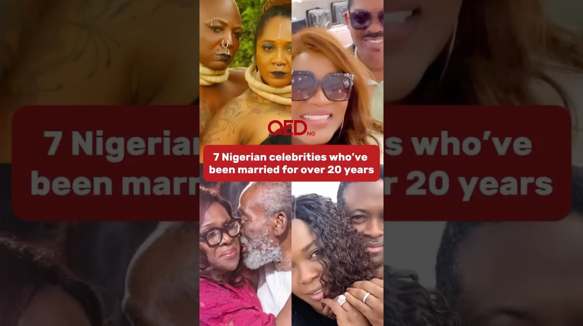 Nigerian celebrities who’ve been married for over 20 years. Who says celebrity marriages don’t last? Nigerian celebrities who’ve been married for over 20 years. Who says celebrity marriages don’t last?