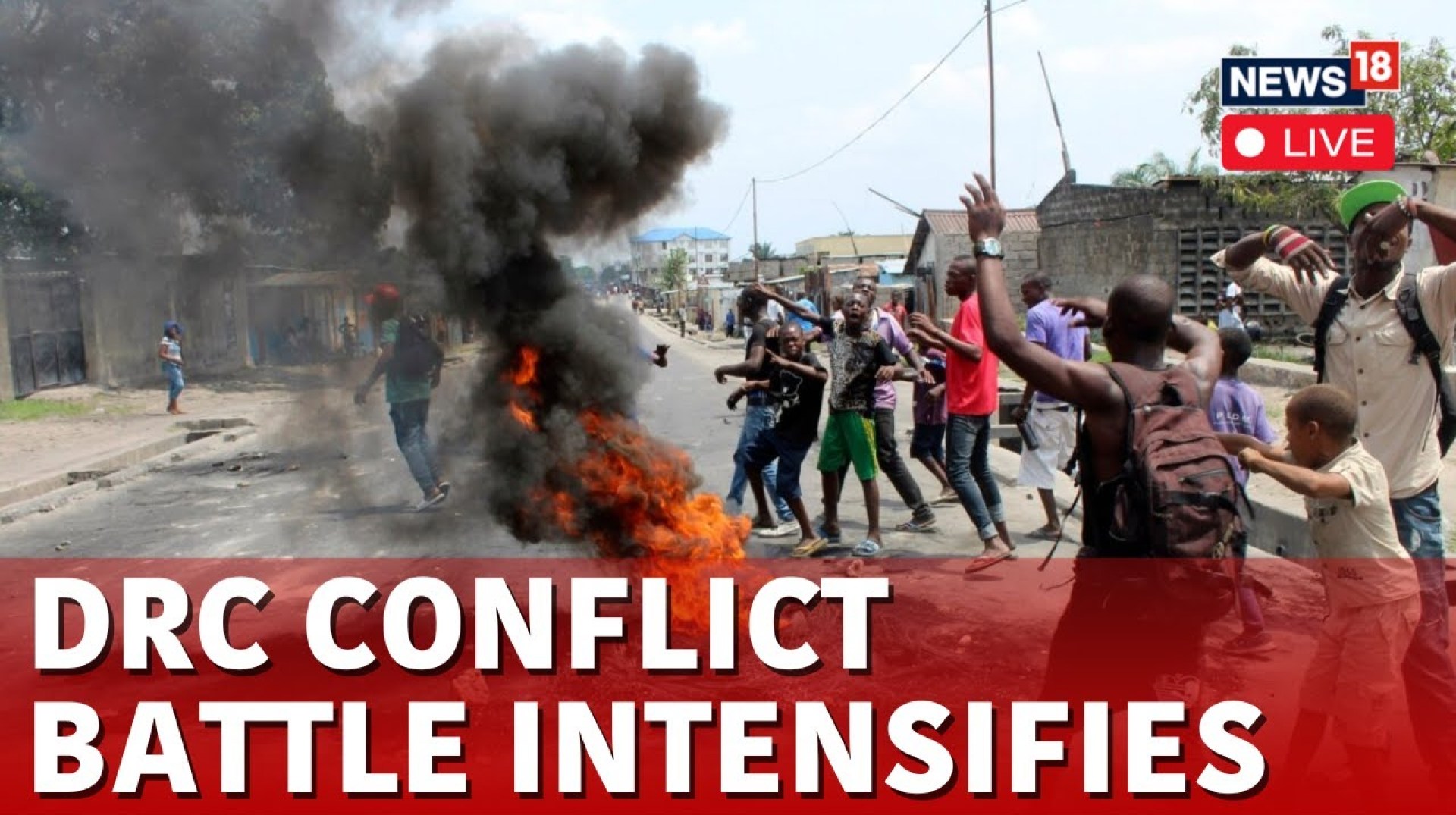 Congo News LIVE | Rwanda Backed M23 Rebels Capture The City Of Goma | Congo Protest LIVE | N18G Congo News LIVE | Rwanda Backed M23 Rebels Capture The City Of Goma | Congo Protest LIVE | N18G