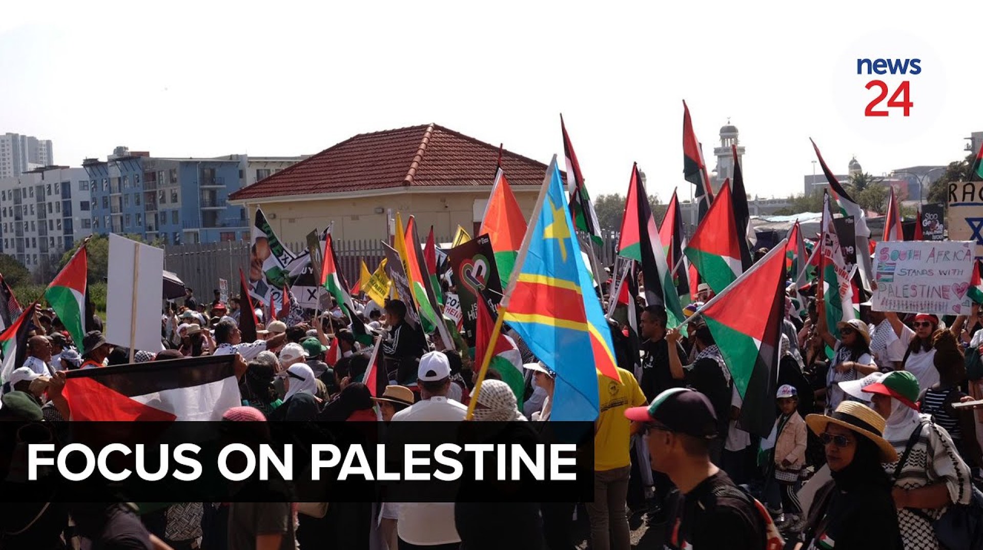 WATCH | Thousands march through Cape Town in solidarity with Palestinians WATCH | Thousands march through Cape Town in solidarity with Palestinians