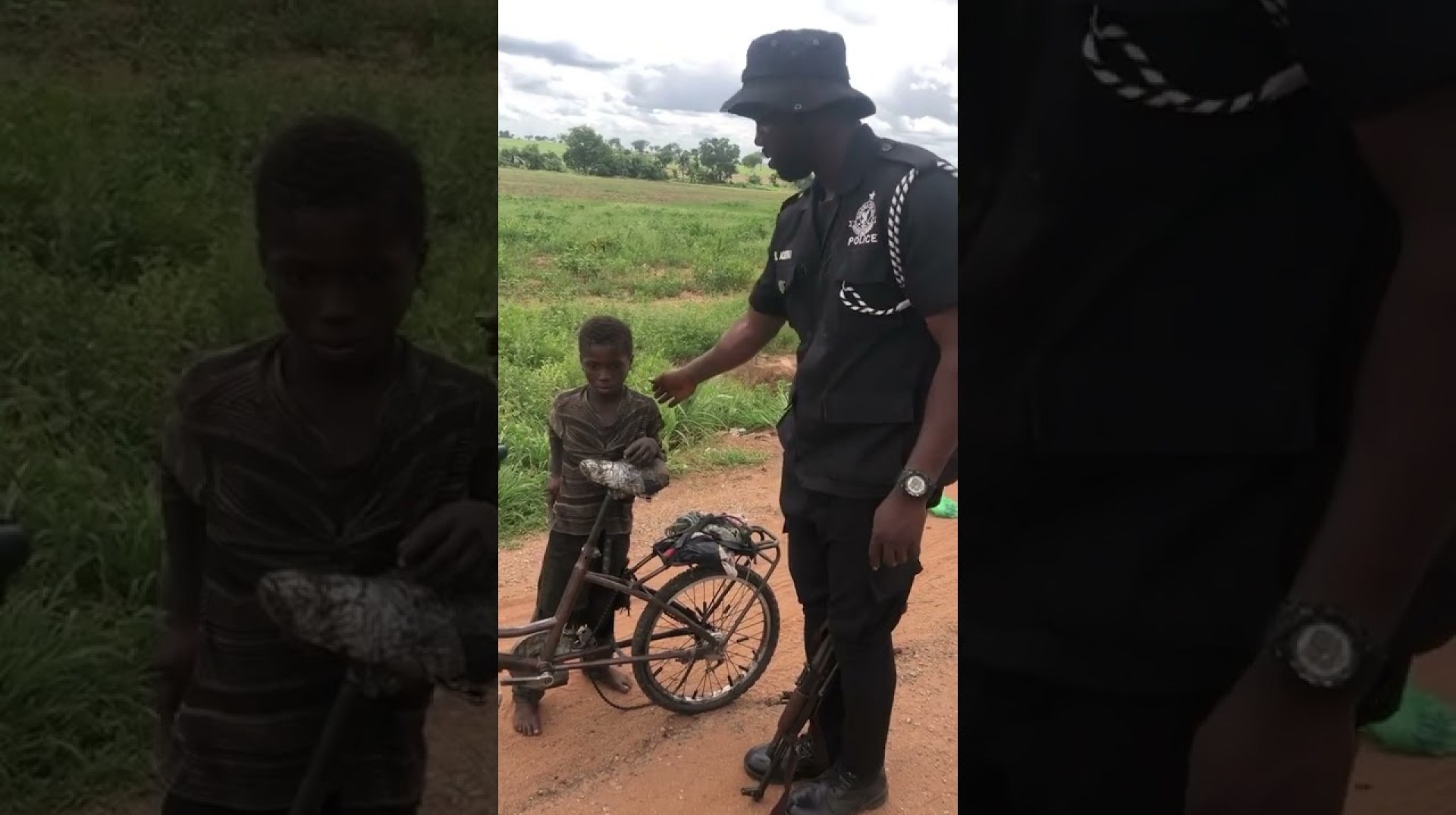 Ghanaian Police Officer's Gesture Touches Social Media Users. #ghana #ghanaians #nigeria Ghanaian Police Officer's Gesture Touches Social Media Users. #ghana #ghanaians #nigeria