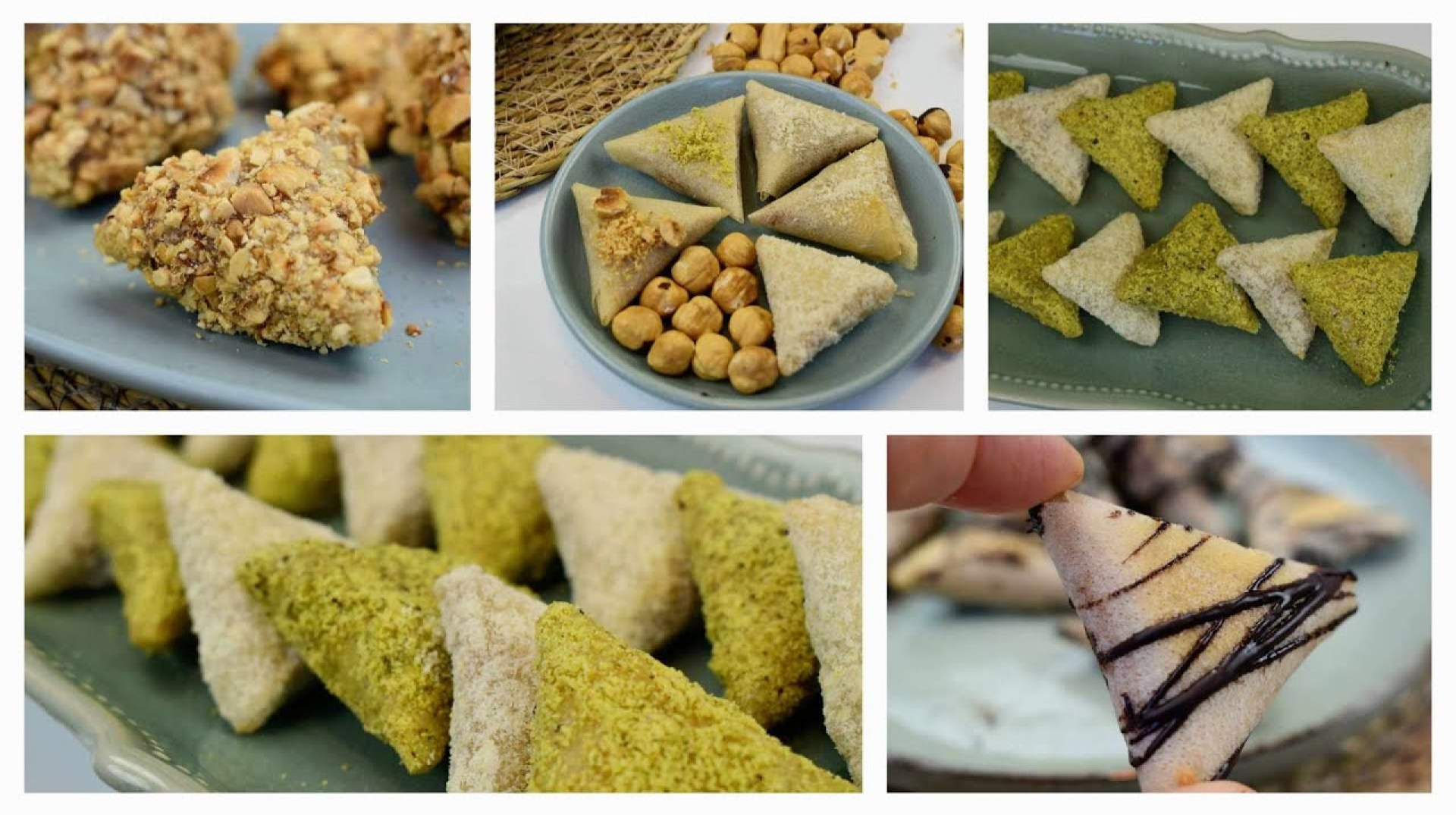 samsa tunisienne aux noisettes au four, ultra croustillante et gourmande samsa tunisienne aux noisettes au four, ultra croustillante et gourmande