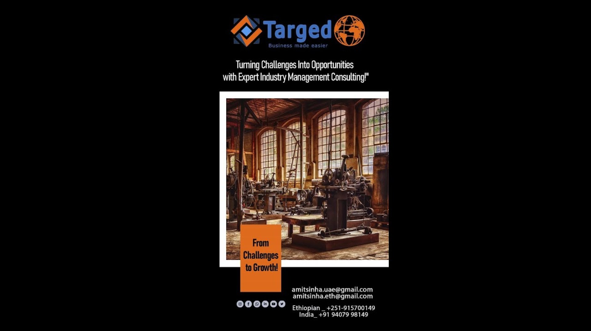 Targedo: Committed to Empowering and Supporting Ethiopia's Industrial Growth Targedo: Committed to Empowering and Supporting Ethiopia's Industrial Growth