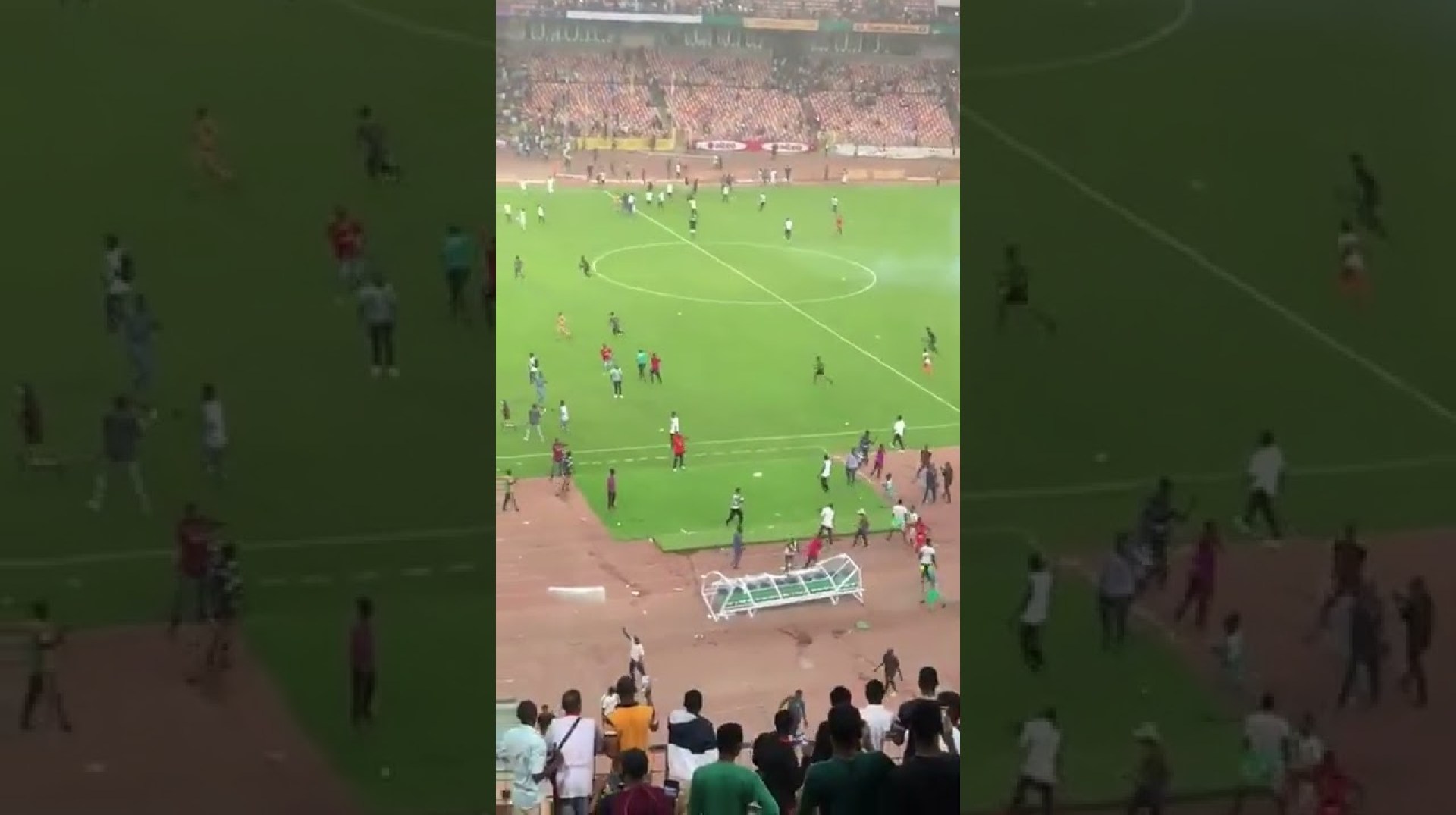Ghana vs Nigeria Match Turn Bloody As Angry Fans Destroy Stadium Ghana vs Nigeria Match Turn Bloody As Angry Fans Destroy Stadium