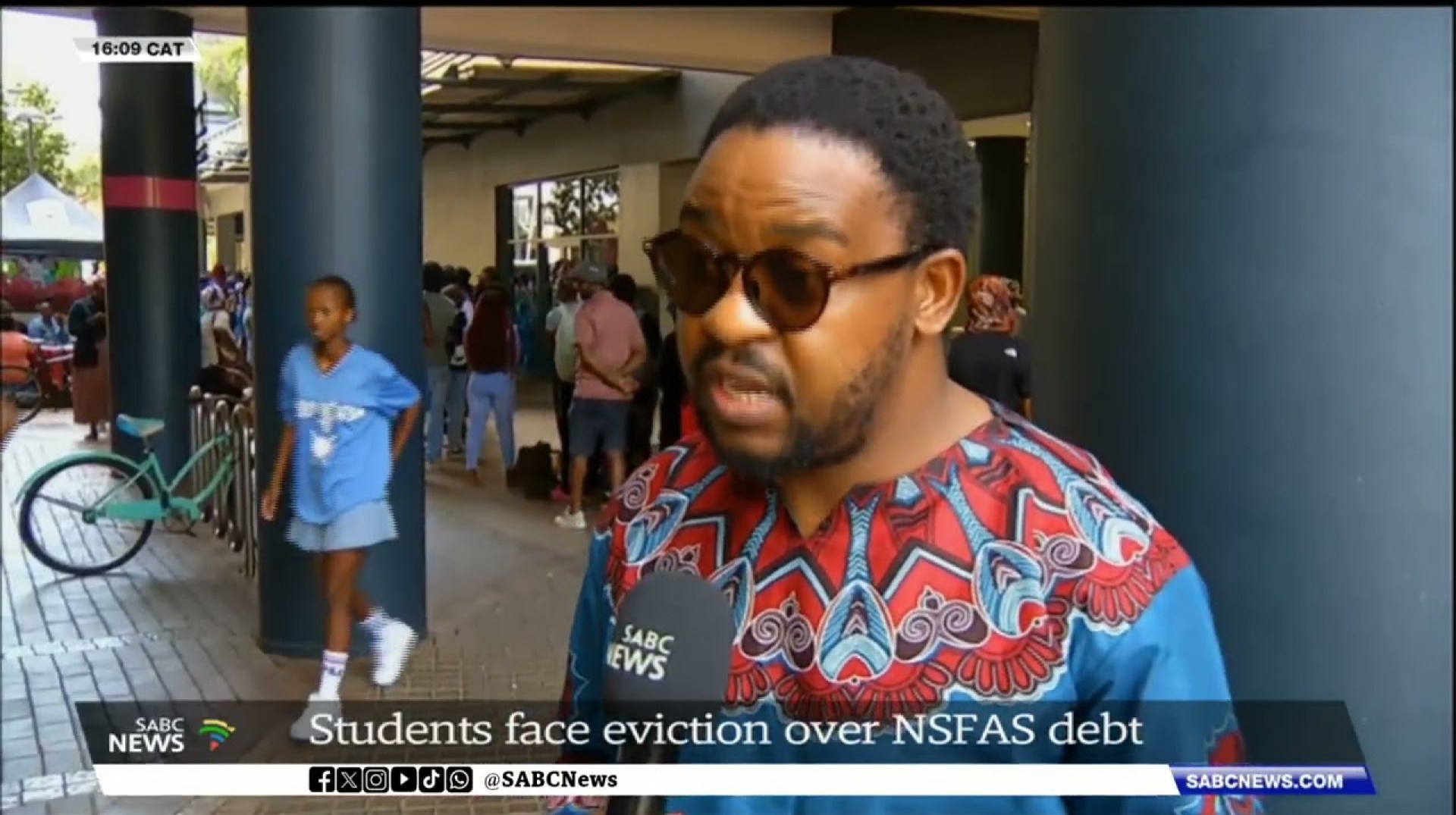 Students face eviction over NSFAS debt – Kagisho Mamabolo Students face eviction over NSFAS debt – Kagisho Mamabolo