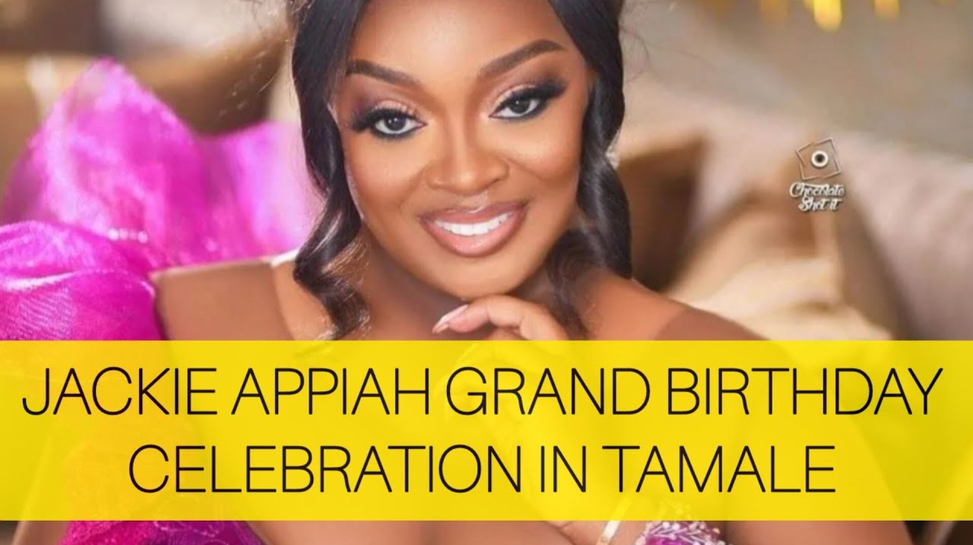 Actress Jackie Appiah celebrates her 38th birthday in Tamale. Actress Jackie Appiah celebrates her 38th birthday in Tamale.