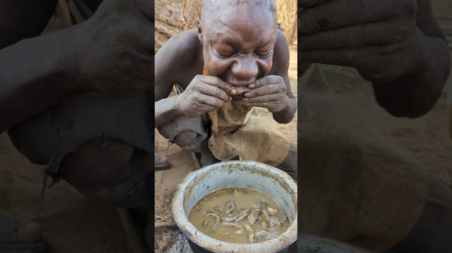 wow That's awesome food made by hadzabe tribe to survive #hadzabetribe #food wow That's awesome food made by hadzabe tribe to survive #hadzabetribe #food