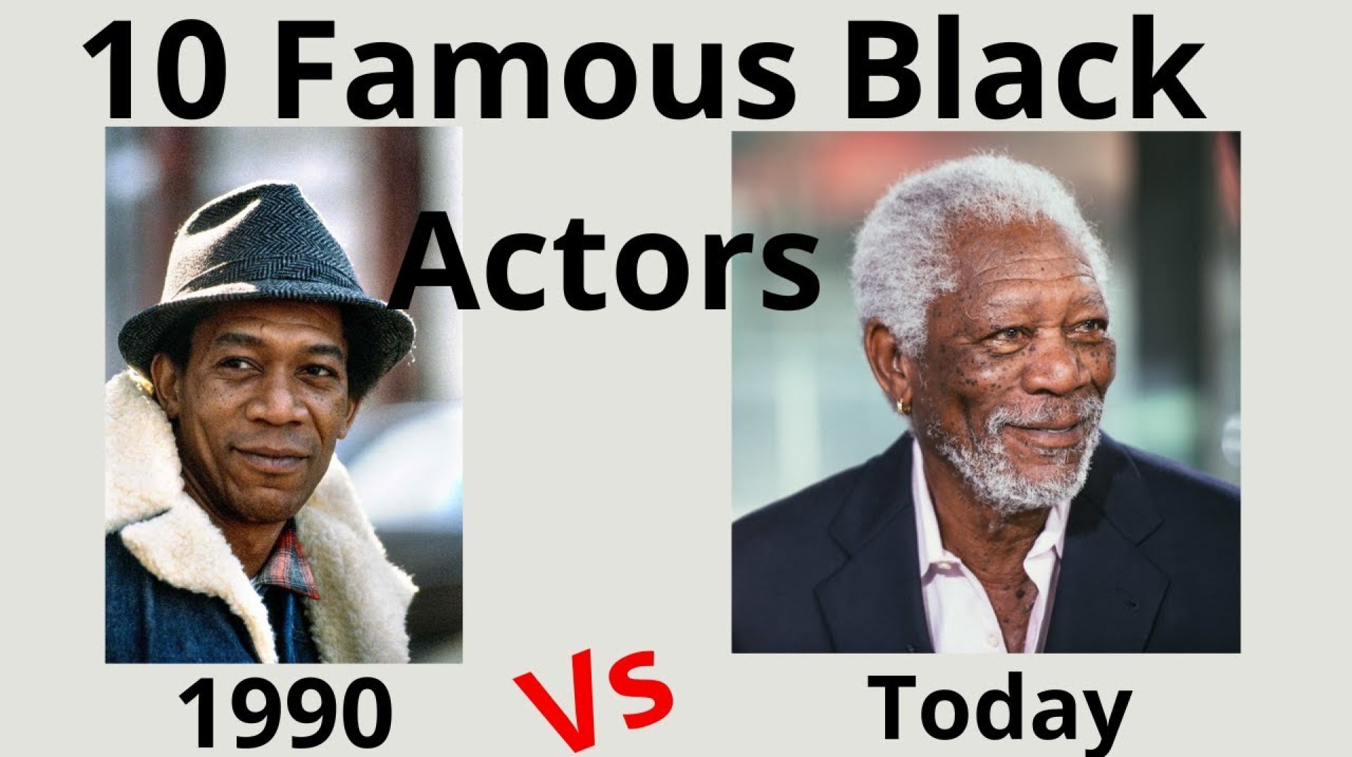 Top 10 Famous Black Actors of the 1980 – 1990 vs Today Top 10 Famous Black Actors of the 1980 – 1990 vs Today