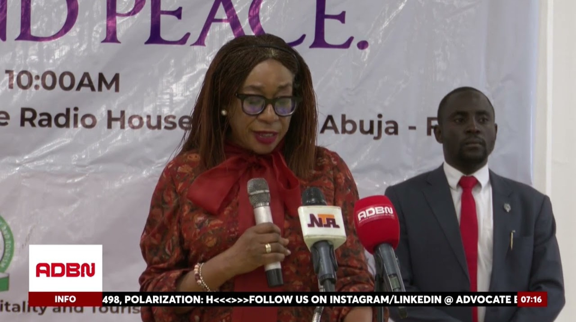 MINISTER OF TOURISM ADVOCATES SUSTAINABLE TOURISM FOR COMMUNITY PEACE MINISTER OF TOURISM ADVOCATES SUSTAINABLE TOURISM FOR COMMUNITY PEACE