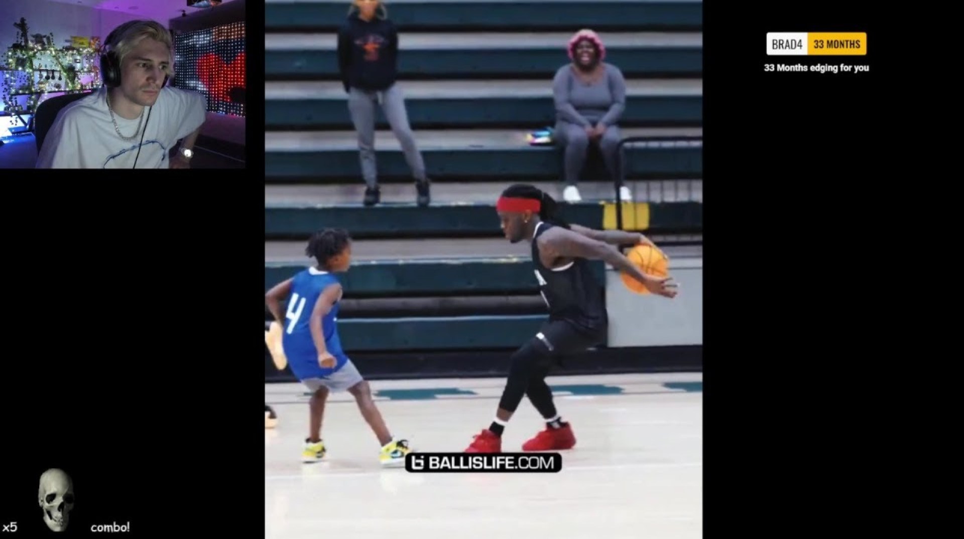 xQc Reacts to Kai Cenat's Basketball Mixtape xQc Reacts to Kai Cenat's Basketball Mixtape