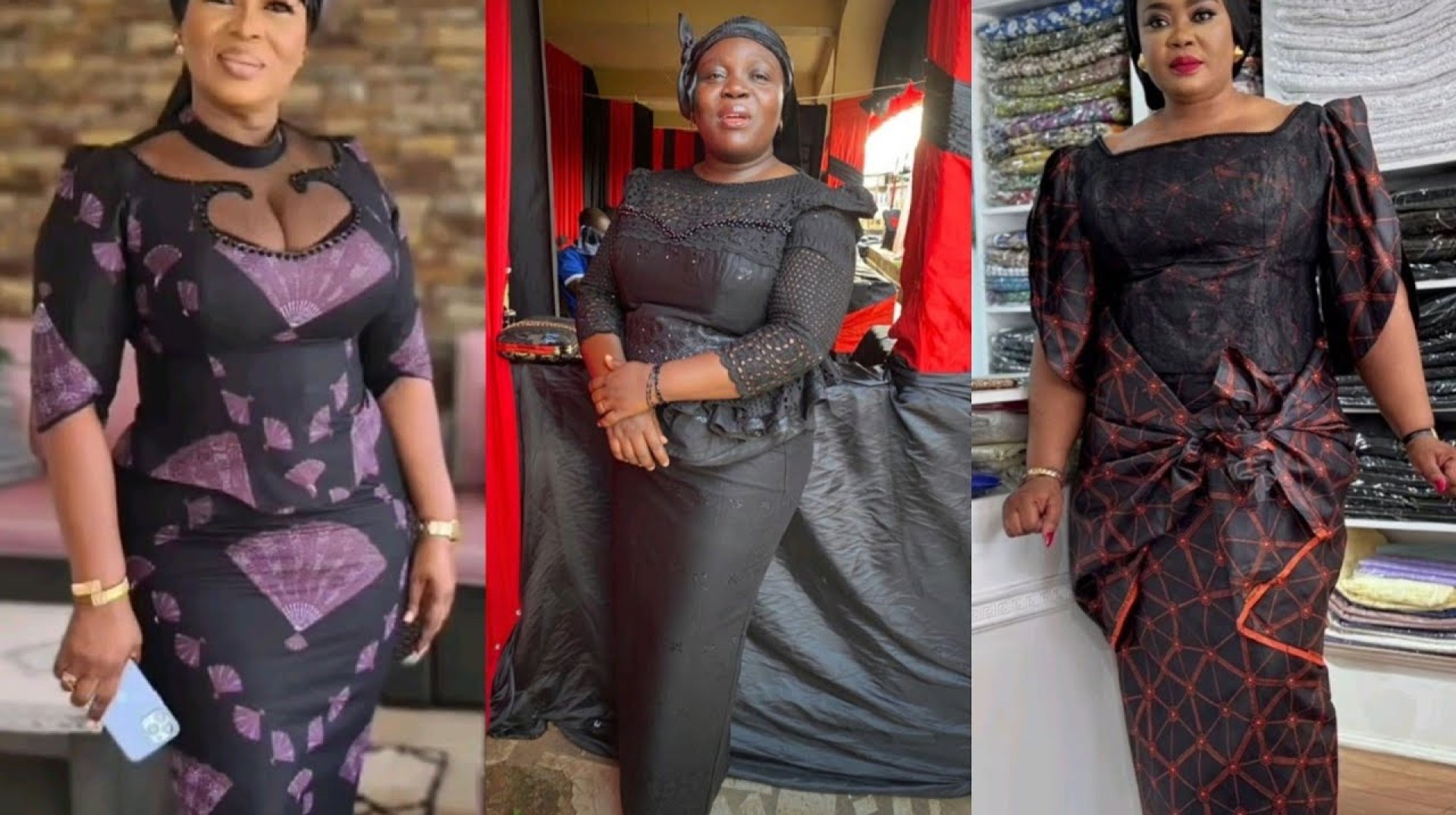 GHANAIAN FUNERAL OUTFITS, FUNERAL SKIRT AND BLOUSE STYLES,FUNERAL ELEGANT STYLES, ANKARA STYLES vol3 GHANAIAN FUNERAL OUTFITS, FUNERAL SKIRT AND BLOUSE STYLES,FUNERAL ELEGANT STYLES, ANKARA STYLES vol3