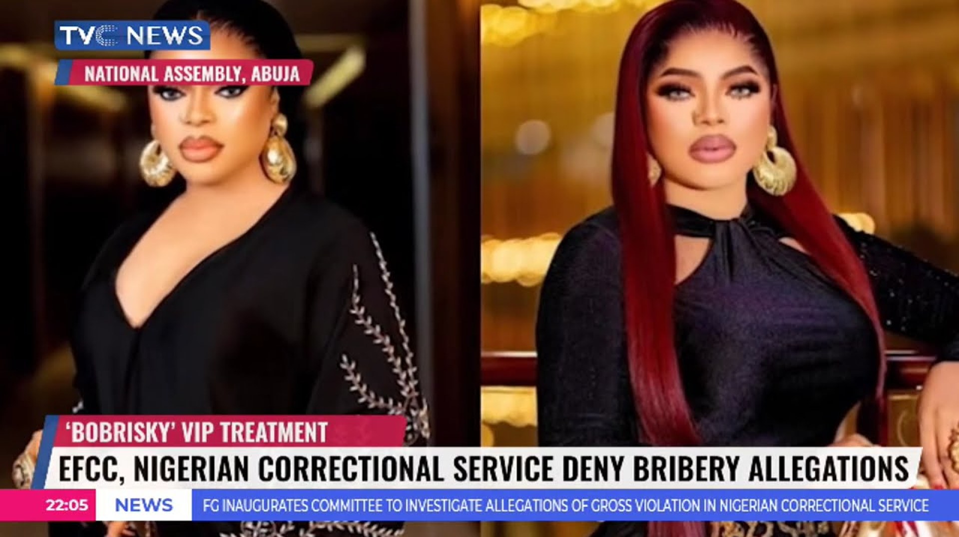 Bobrisky's VIP Treatment: EFCC And Nigerian Correctional Service Deny Bribery Allegations Bobrisky's VIP Treatment: EFCC And Nigerian Correctional Service Deny Bribery Allegations