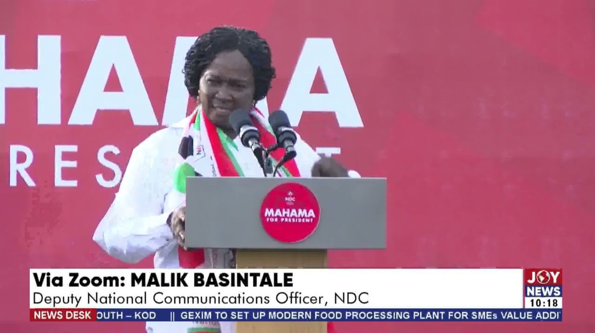 Malik Basintale relays Mahama's message that a nation's growth depends on a caring leader, not money Malik Basintale relays Mahama's message that a nation's growth depends on a caring leader, not money