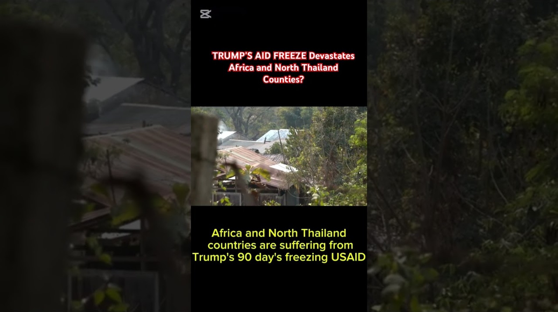 TRUMP'S AID FREEZE Devastates Africa and North Thailand Counties? #duet #diplomaticties #statedepart TRUMP'S AID FREEZE Devastates Africa and North Thailand Counties? #duet #diplomaticties #statedepart
