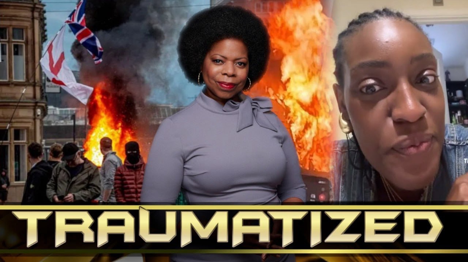 British Black Woman Says UK Riots Have Traumatized Them And They're On Survival Mode British Black Woman Says UK Riots Have Traumatized Them And They're On Survival Mode
