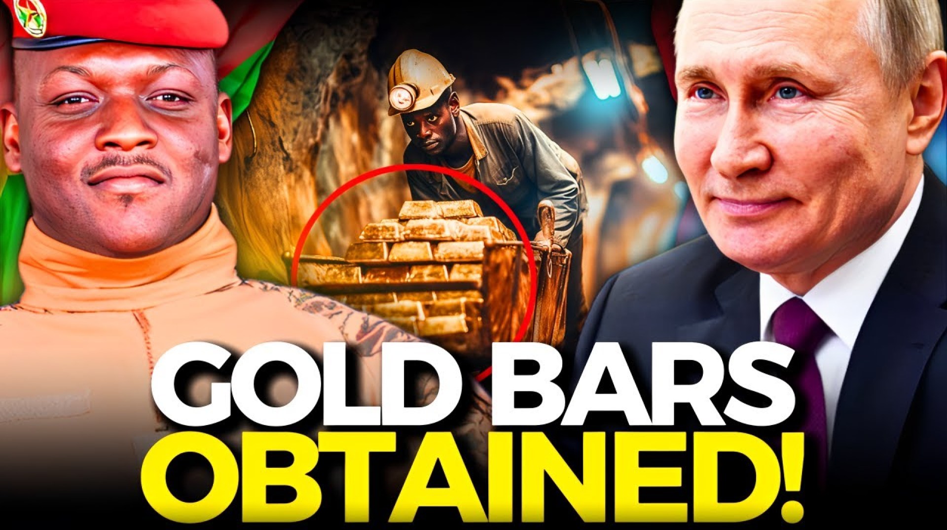 Burkina Faso’s Million Gold Deal With Russia Explained! Burkina Faso’s Million Gold Deal With Russia Explained!