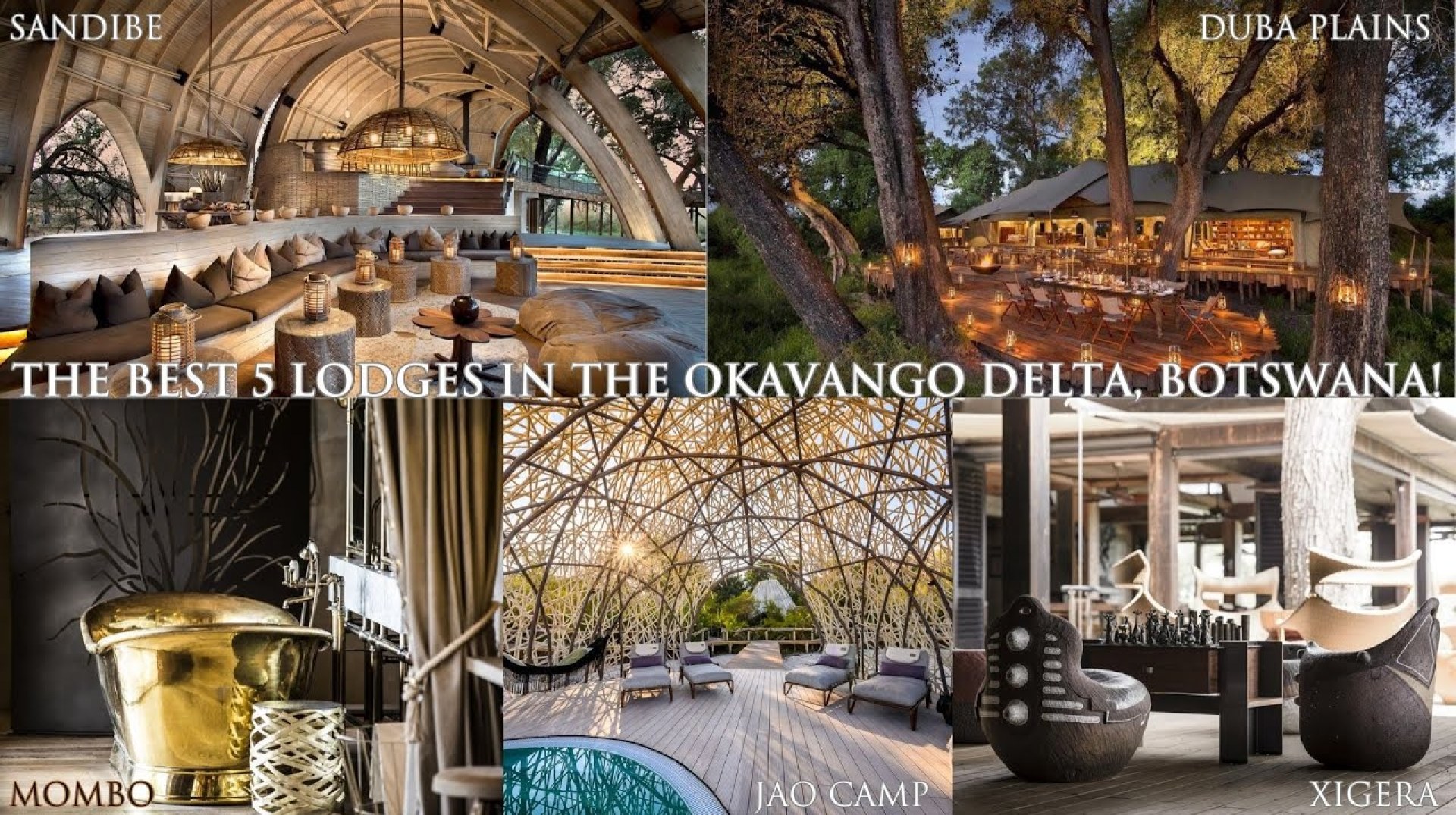 The 5 Best Luxury Okavango Delta Lodges, Botswana. The 5 Best Luxury Okavango Delta Lodges, Botswana.