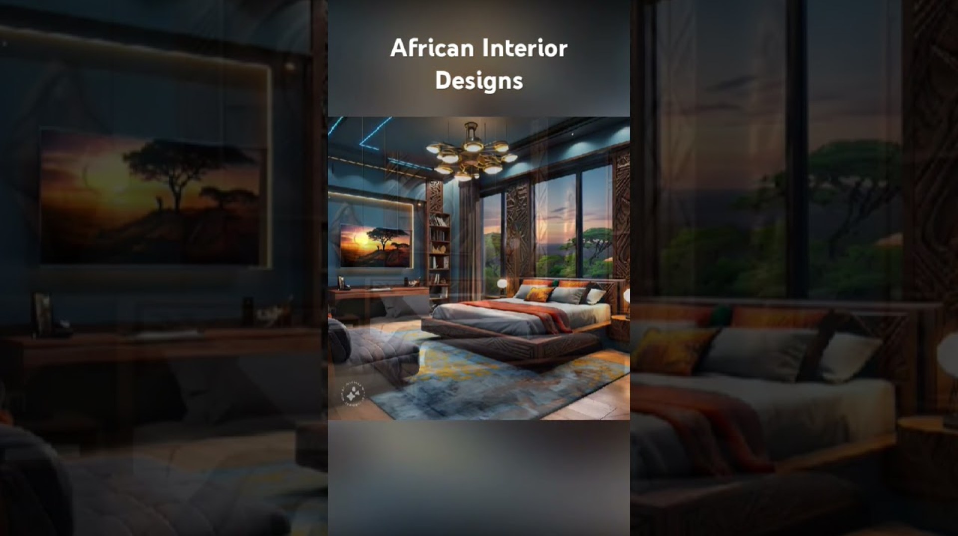 African Interior Designs Generated By AI African Interior Designs Generated By AI