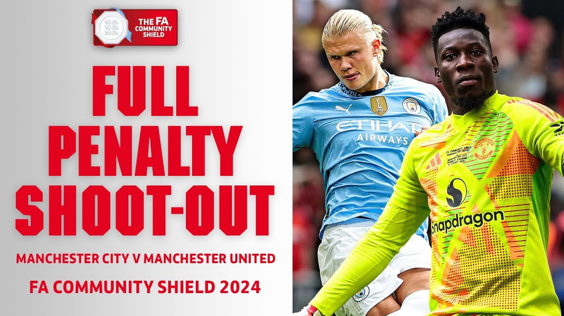FULL PENALTY SHOOT-OUT | Manchester City v Manchester United | FA Community Shield 2024 FULL PENALTY SHOOT-OUT | Manchester City v Manchester United | FA Community Shield 2024