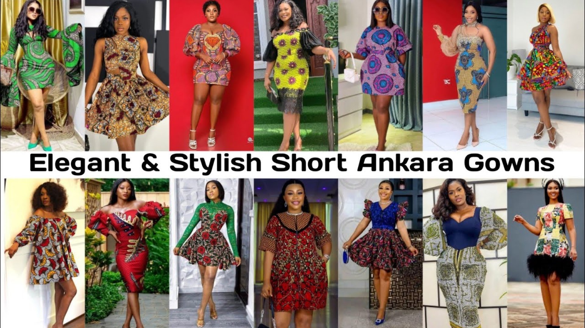 Luxury Ankara Gowns Styles For Classy Ladies | Short Gown Dresses For Ladies | 2024 Ankara Fashion Luxury Ankara Gowns Styles For Classy Ladies | Short Gown Dresses For Ladies | 2024 Ankara Fashion