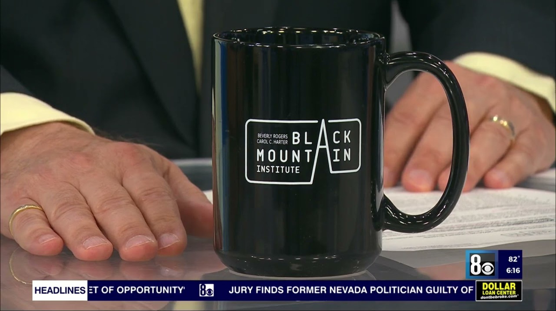 Coffee Cup Salute: Black Mountain Institute (KLAS 8 News Now) Coffee Cup Salute: Black Mountain Institute (KLAS 8 News Now)