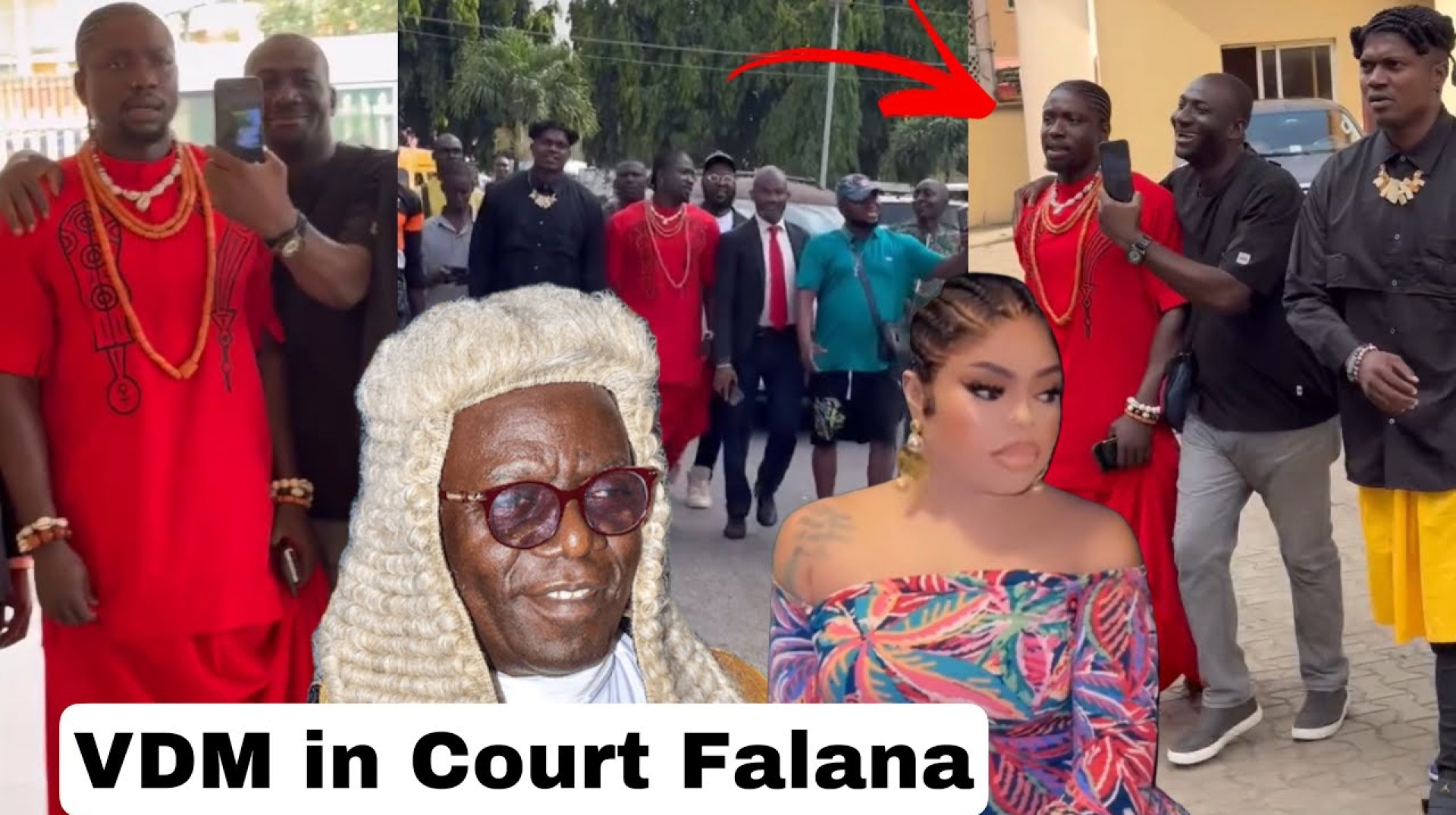 Verydarkman in Court for Femi Falana and Falz Lawsuit Over Bobrisky Leaked Audio Verydarkman in Court for Femi Falana and Falz Lawsuit Over Bobrisky Leaked Audio