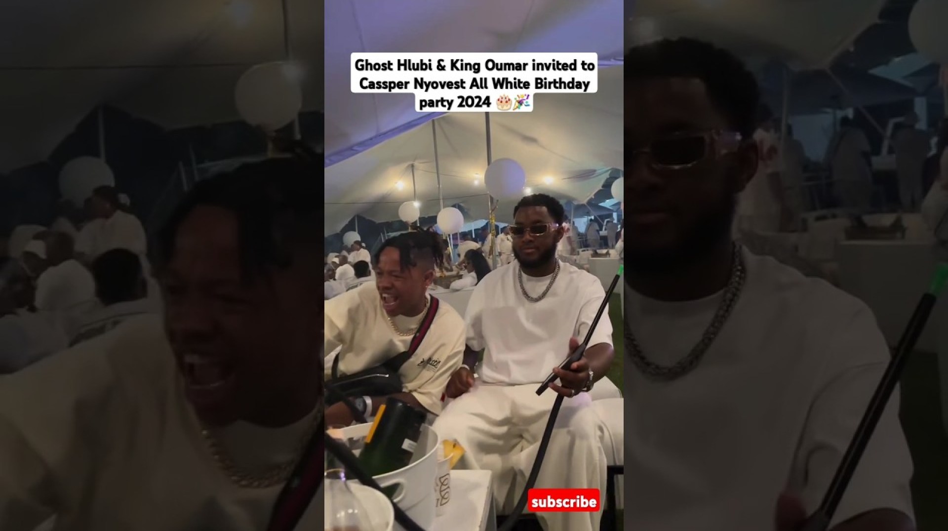 Cassper Nyovest All White Party 2024 #shorts #casspernovest Cassper Nyovest All White Party 2024 #shorts #casspernovest