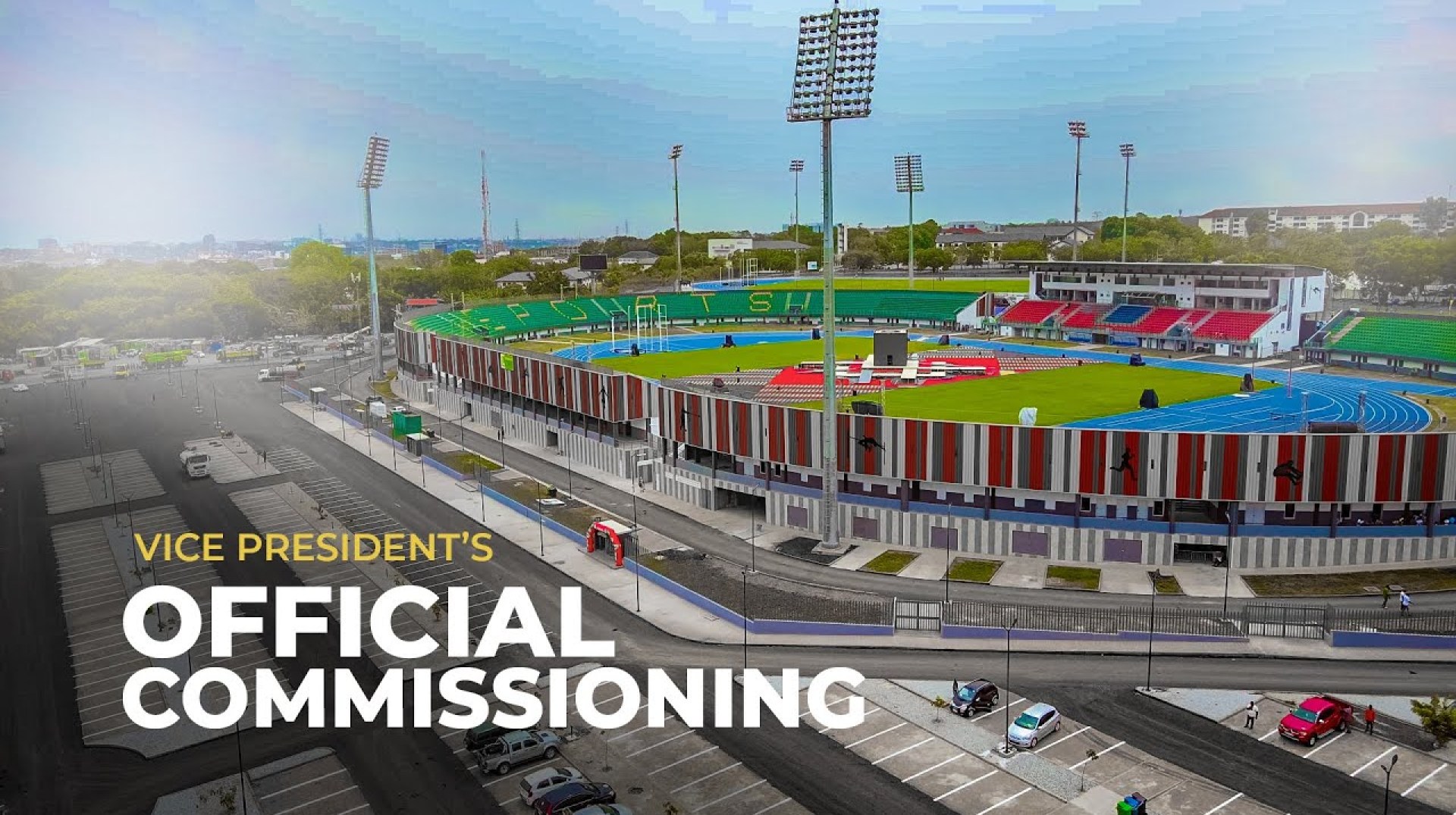 Vice President Commission's Legon Stadium Vice President Commission's Legon Stadium