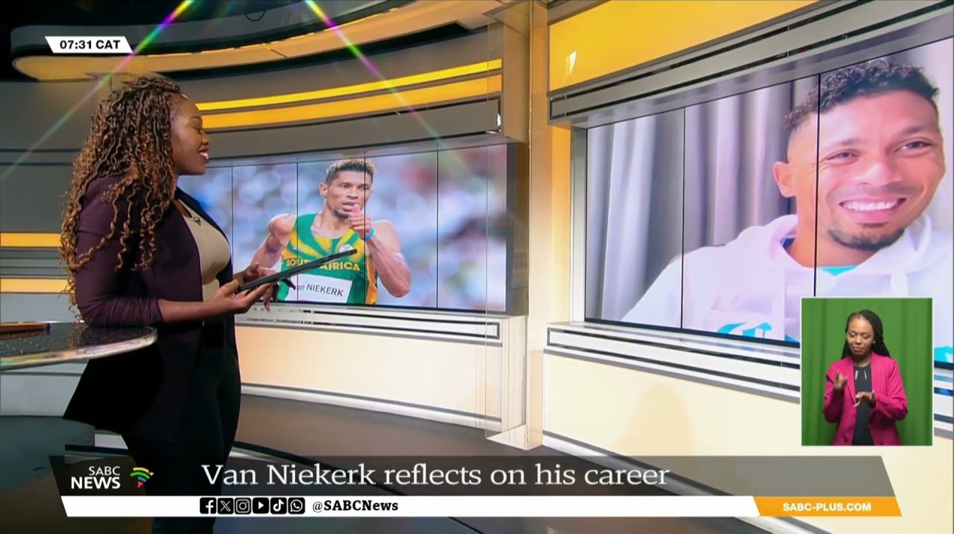 Wayde Van Niekerk reflects on his career Wayde Van Niekerk reflects on his career