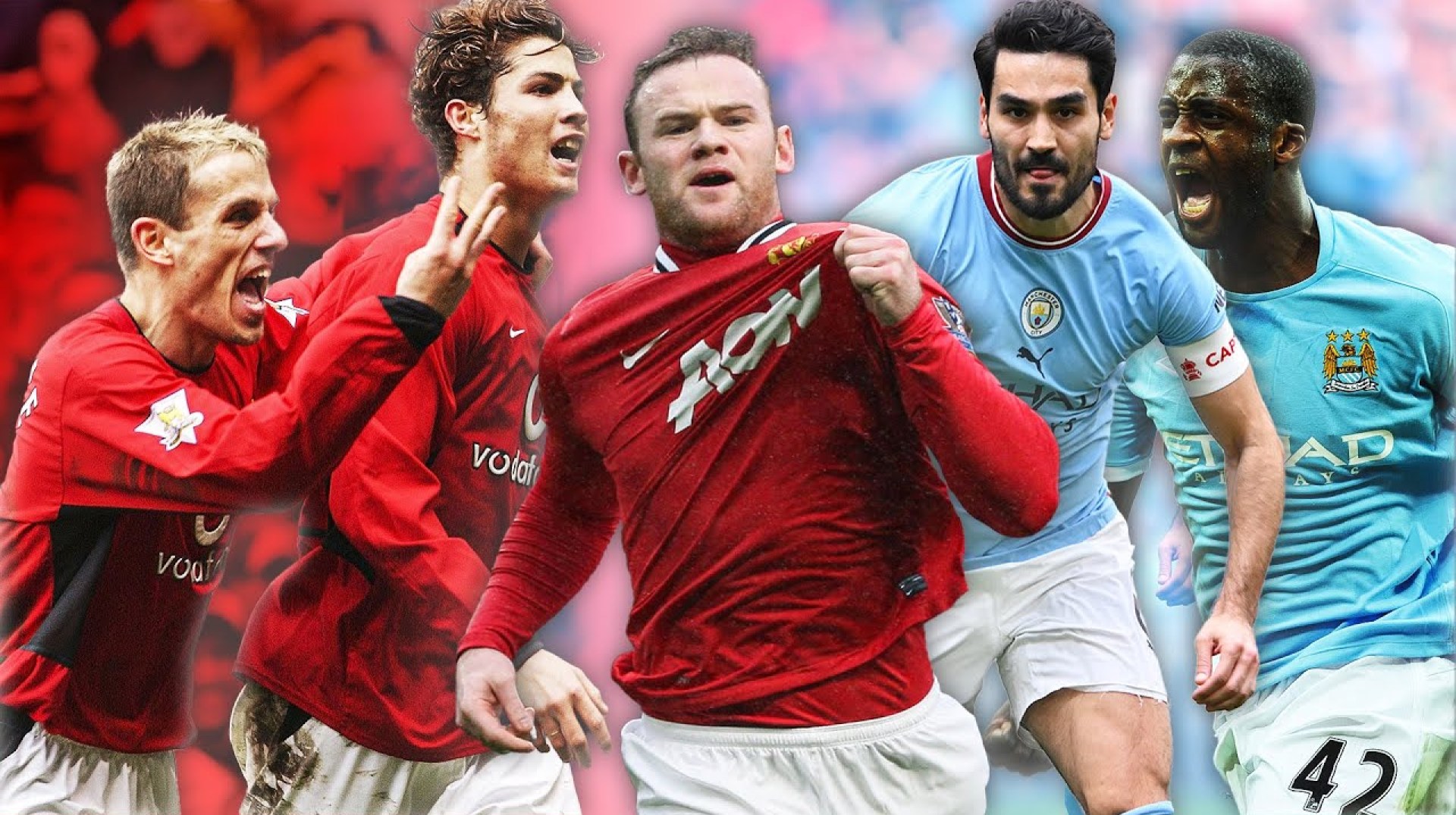 Ronaldo, Yaya Toure, Rooney, Gündoğan | 2004-2023 Every Manchester Derby | Emirates FA Cup 2023-24 Ronaldo, Yaya Toure, Rooney, Gündoğan | 2004-2023 Every Manchester Derby | Emirates FA Cup 2023-24