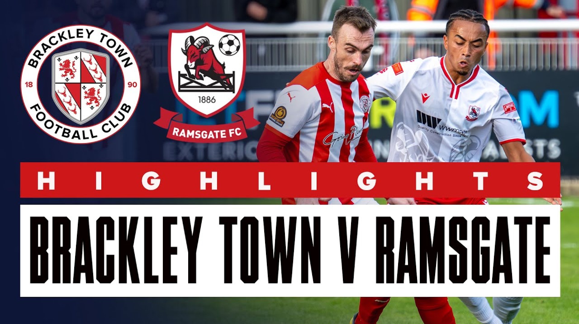 HIGHLIGHTS: Brackley Town 4-1 Ramsgate – Emirates FA Cup HIGHLIGHTS: Brackley Town 4-1 Ramsgate – Emirates FA Cup