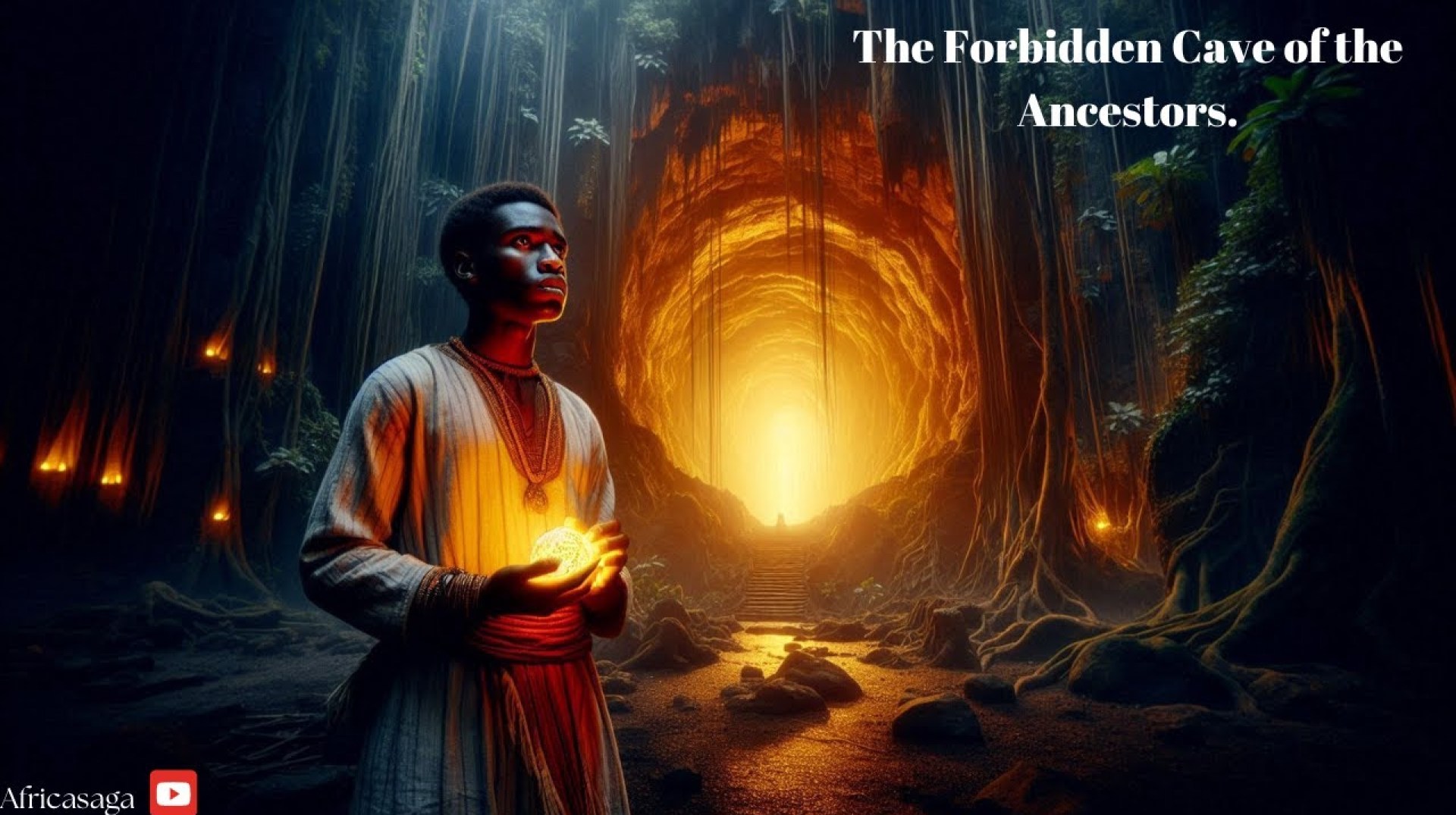 The Forbidden Cave of the Ancestors: An African Folktale of Adventure and Secrets, #africanstory The Forbidden Cave of the Ancestors: An African Folktale of Adventure and Secrets, #africanstory