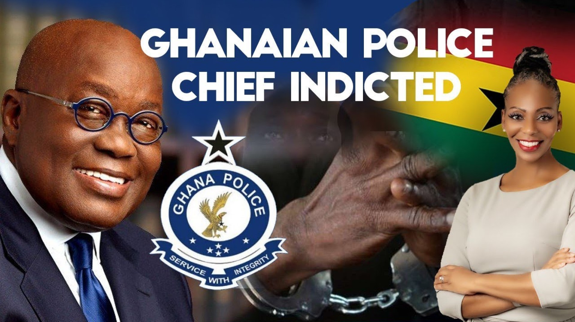 Ghanaian Police Chief Indicted And Detained For Video Insulting The President Of Ghana Ghanaian Police Chief Indicted And Detained For Video Insulting The President Of Ghana