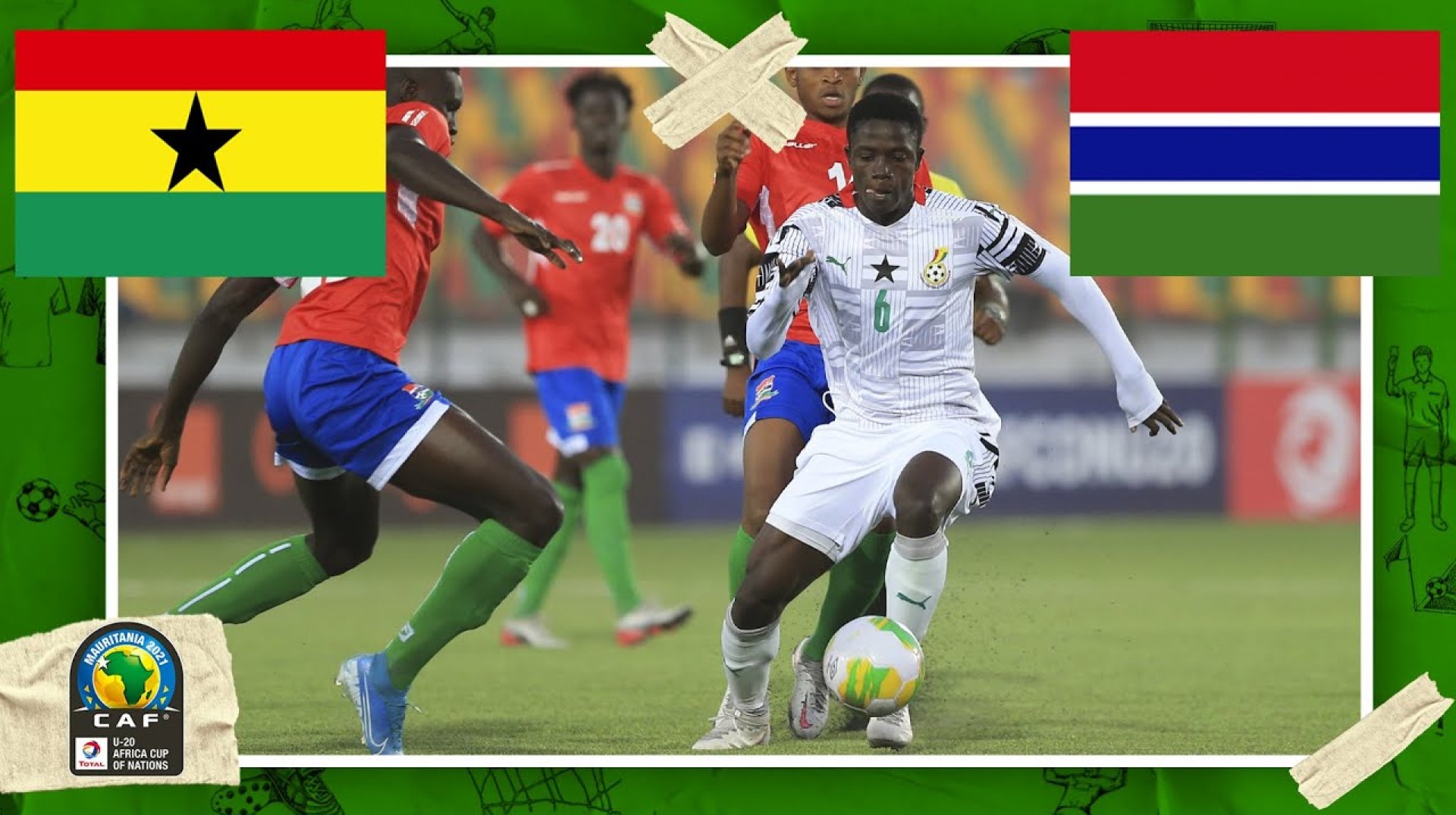 Ghana vs The Gambia | AFCON U20 HIGHLIGHTS | 2/22/2021 | beIN SPORTS USA Ghana vs The Gambia | AFCON U20 HIGHLIGHTS | 2/22/2021 | beIN SPORTS USA