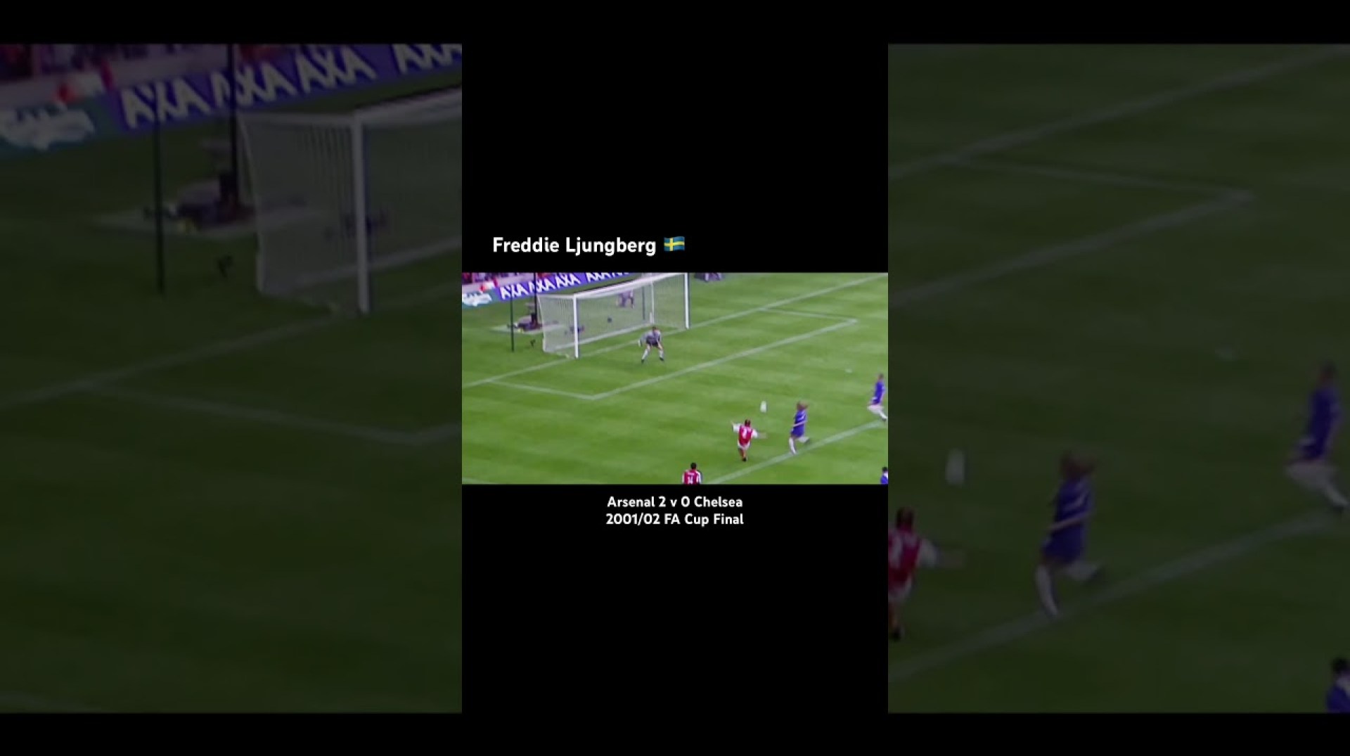 Birthday – Freddie Ljungberg: Solo run to score a screamer against Chelsea in the FA Cup Final Birthday – Freddie Ljungberg: Solo run to score a screamer against Chelsea in the FA Cup Final