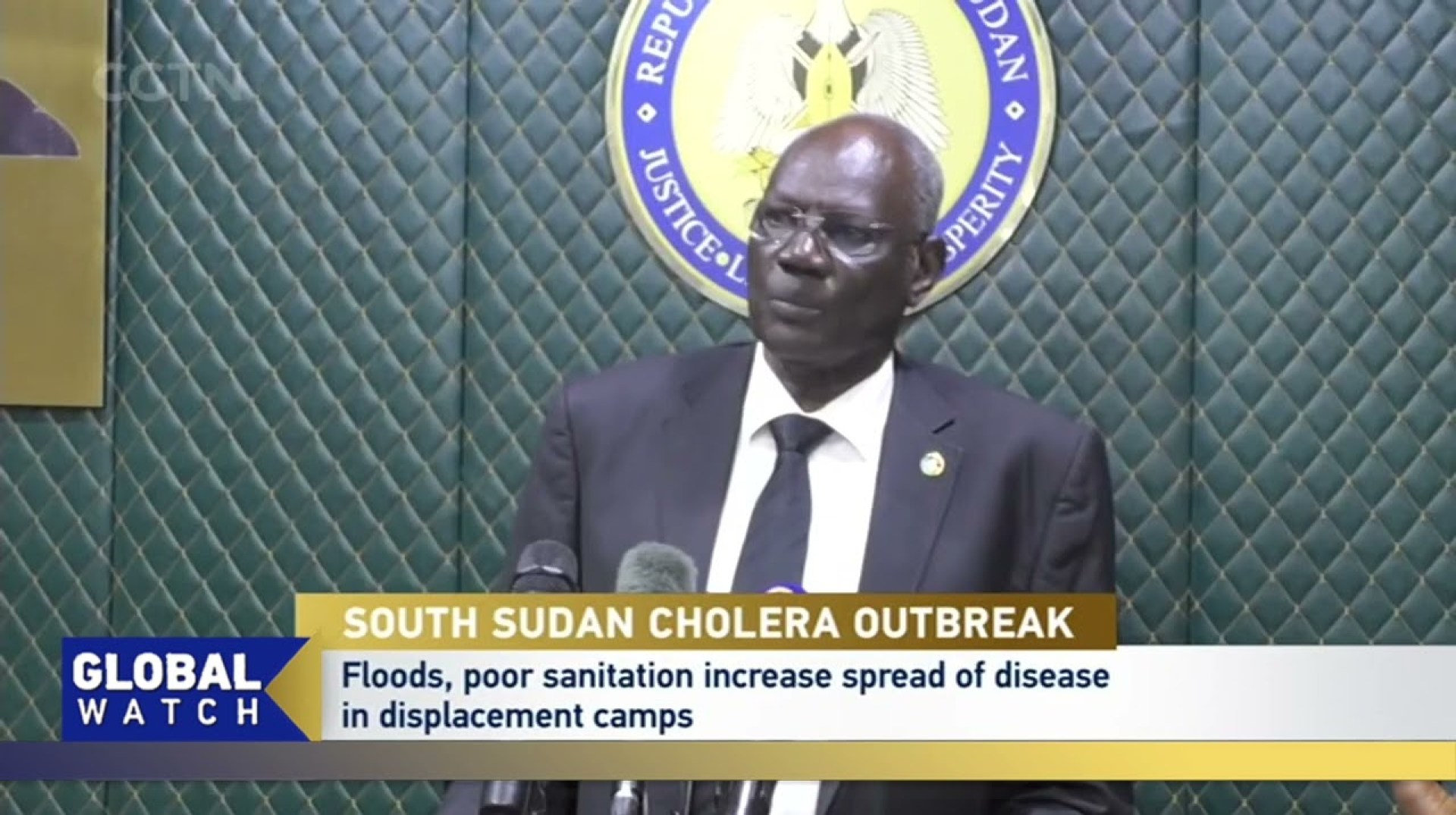 South Sudan has registered more than 6000 cases of cholera, with more than 60 related deaths South Sudan has registered more than 6000 cases of cholera, with more than 60 related deaths