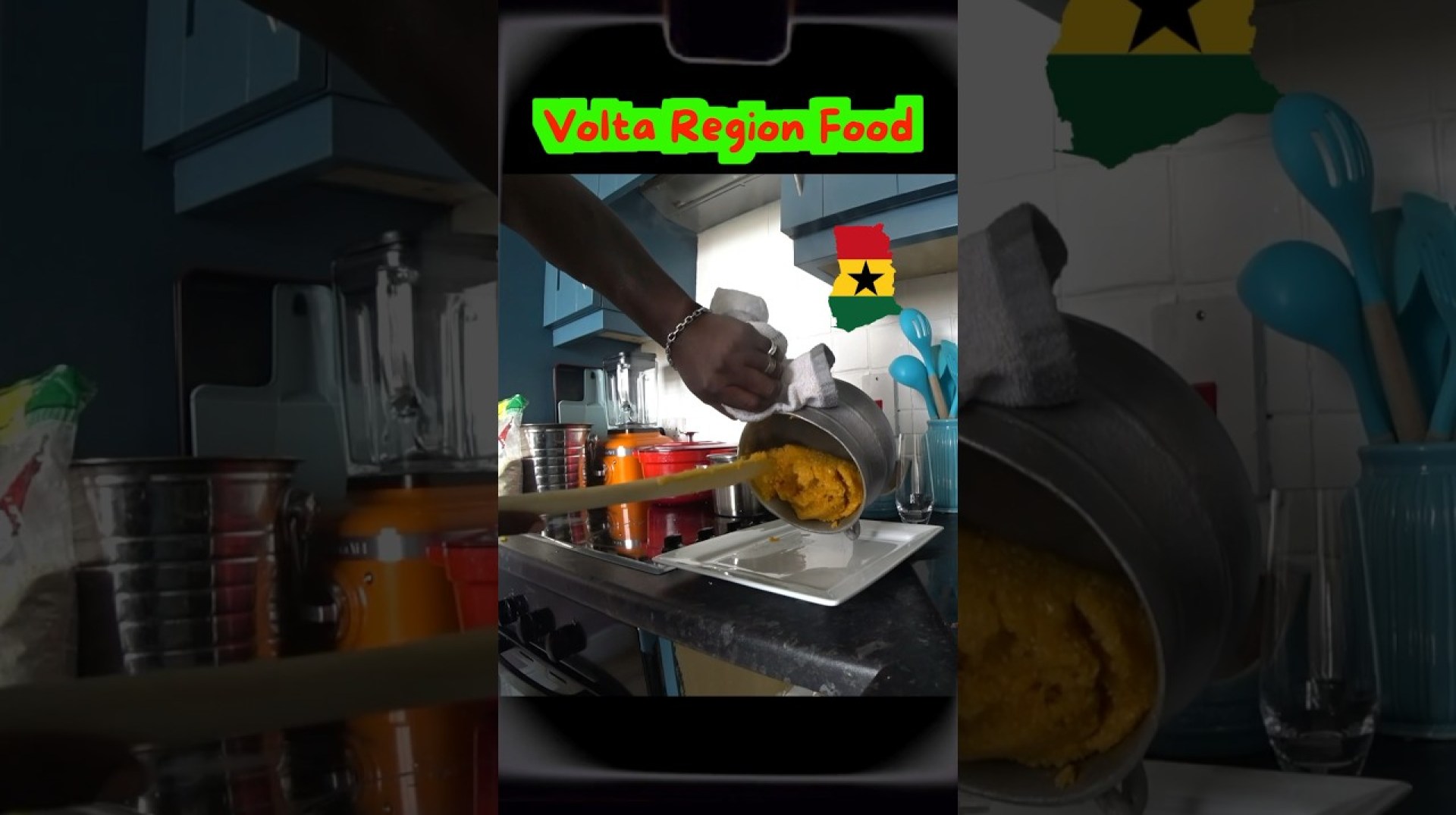 Ghana Village Food Cooking // Pinor Galiba from Volta Region Ghana Village Food Cooking // Pinor Galiba from Volta Region