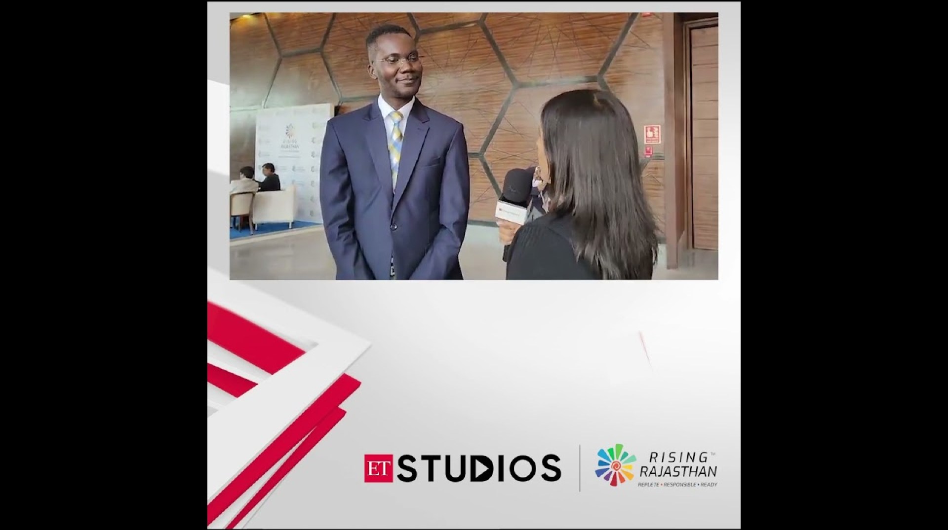 ET Studios | Rising Rajasthan | Nana Kumar, Trade Officer from Ghana ET Studios | Rising Rajasthan | Nana Kumar, Trade Officer from Ghana